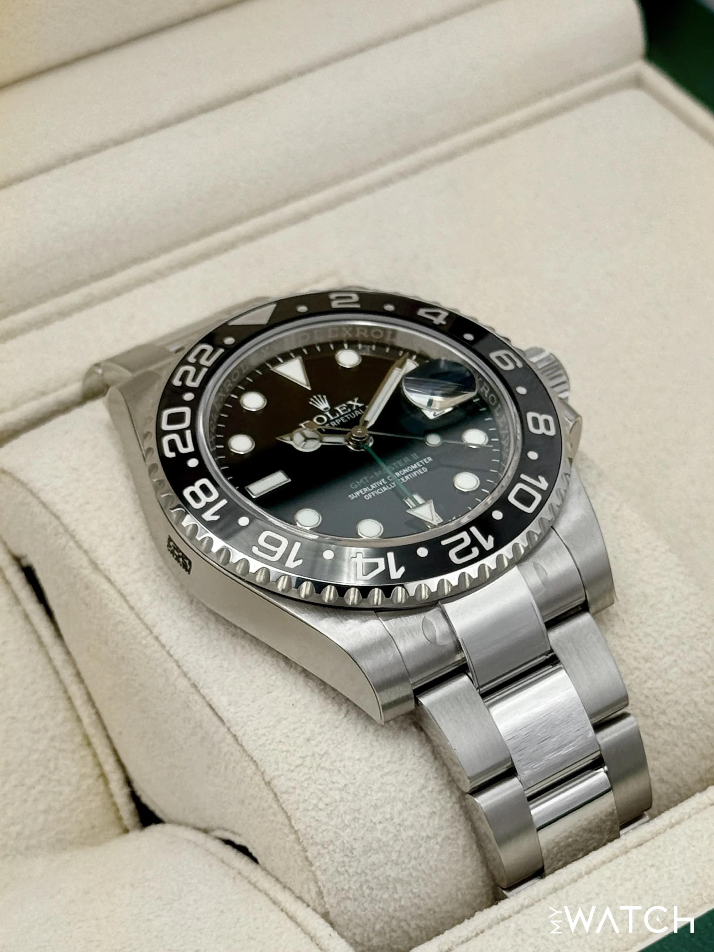 NEW OLD STOCK 2017 Rolex GMT-Master II 40mm 116710LN Stainless Steel Black Dial (STICKERED) - Image 6