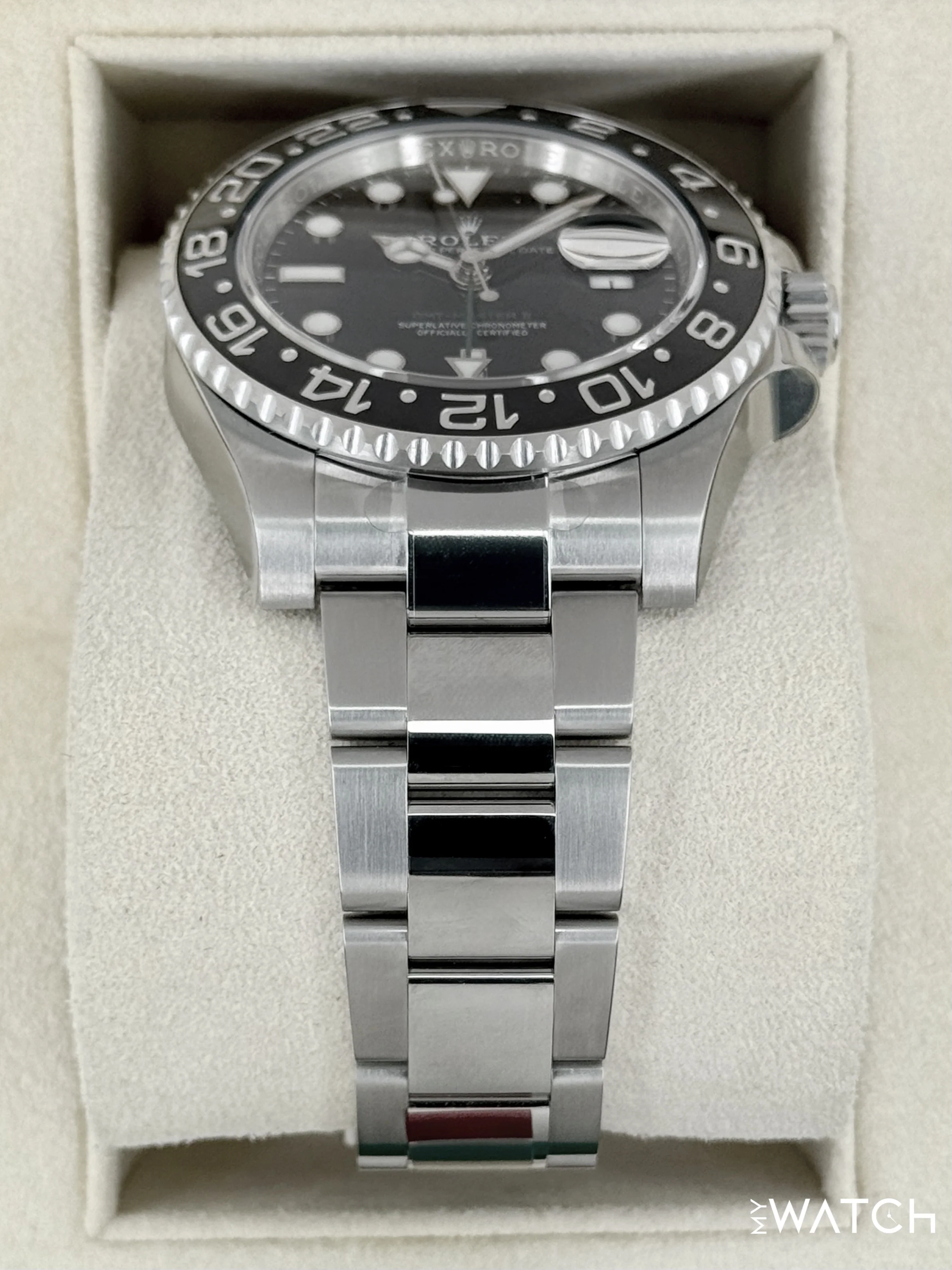 NEW OLD STOCK 2018 Rolex GMT-Master II 40mm 116710LN Black Dial (STICKERED) - Image 3