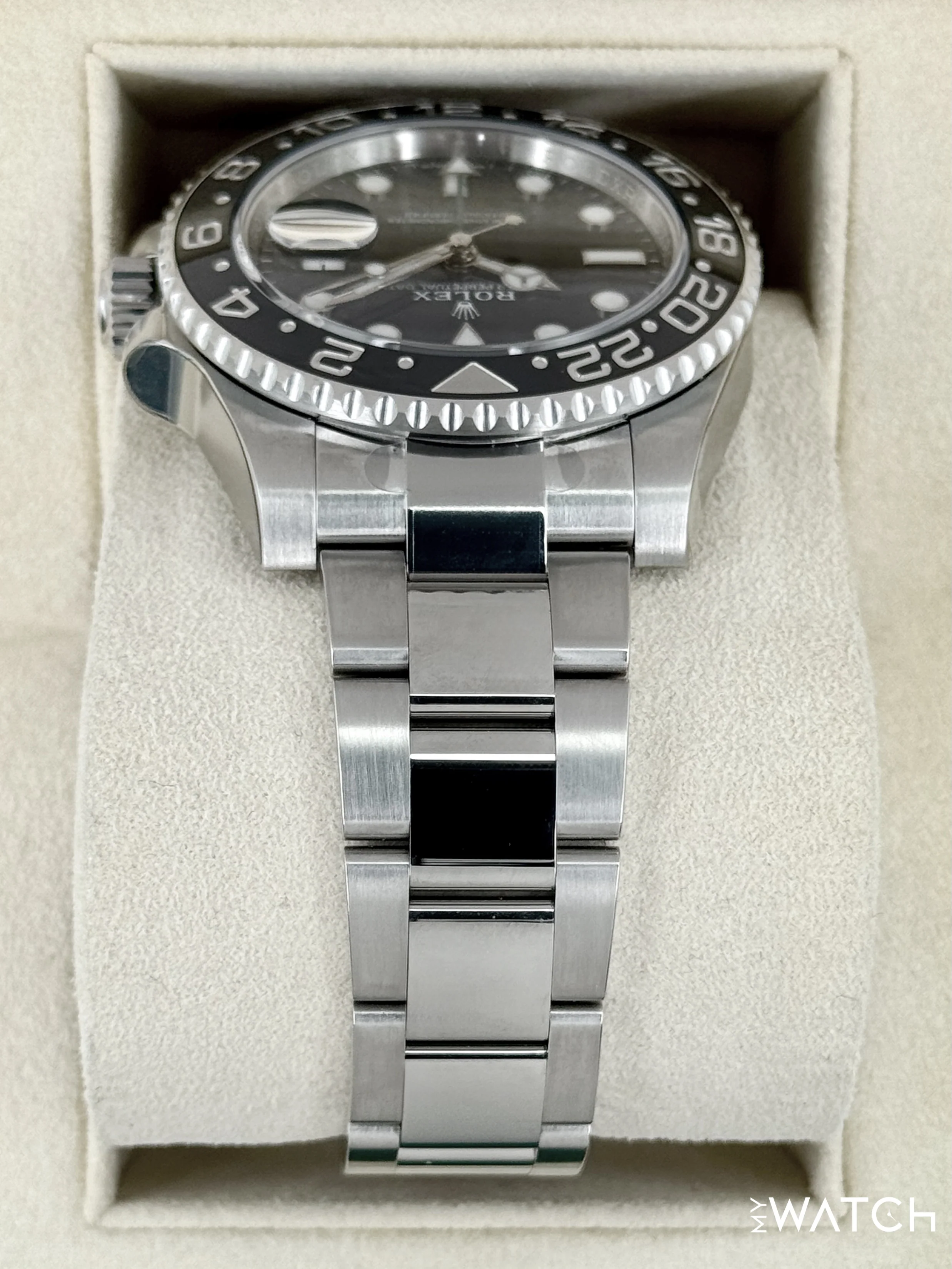 NEW OLD STOCK 2018 Rolex GMT-Master II 40mm 116710LN Black Dial (STICKERED) - Image 4