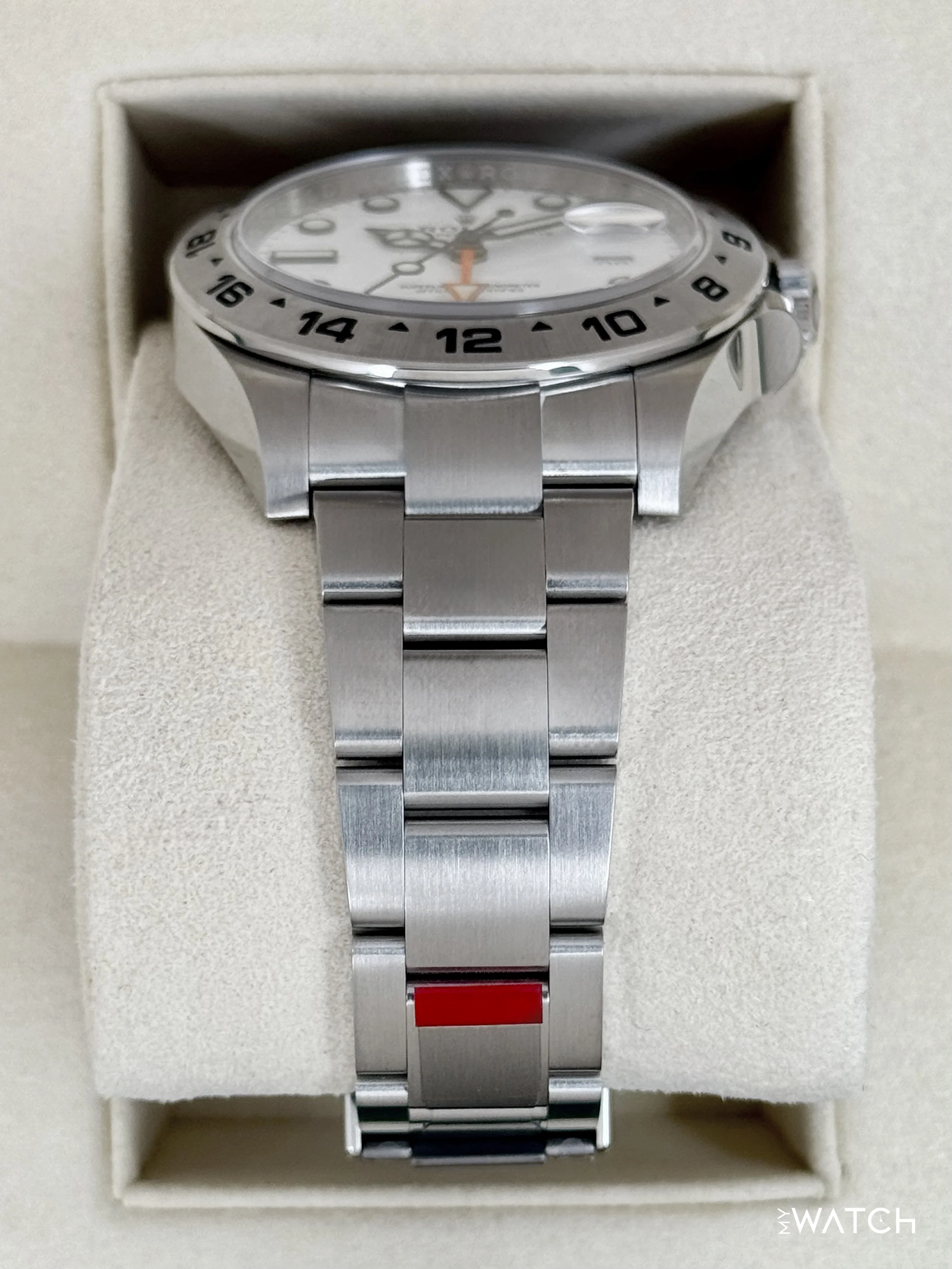 NEW OLD STOCK 2020 Rolex Explorer II 42mm 216570 Polar White Dial (STICKERED) - Image 3