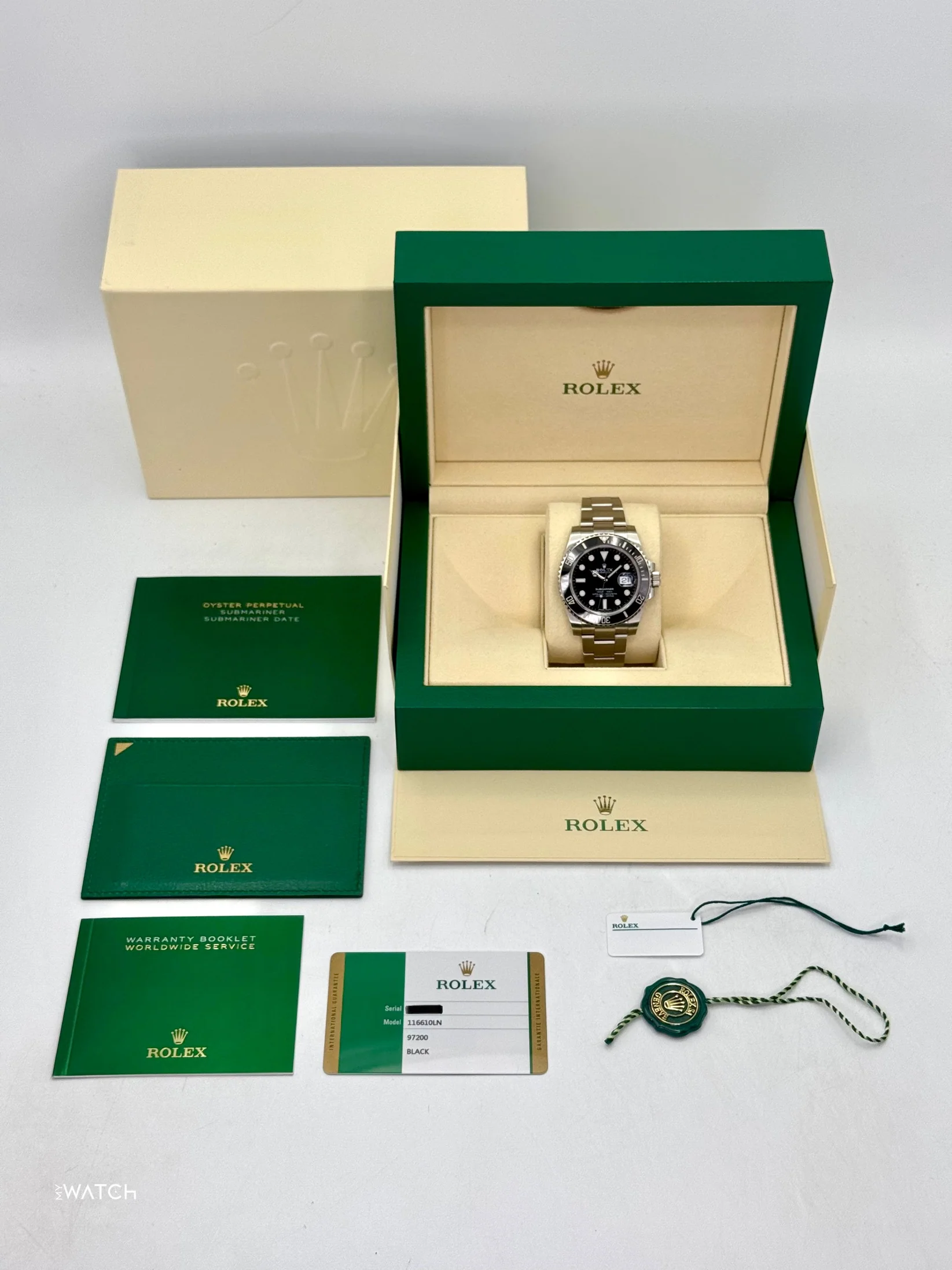 NEW OLD STOCK 2020 Rolex Submariner 40mm 116610LN Stainless Steel Black Dial - Image 10