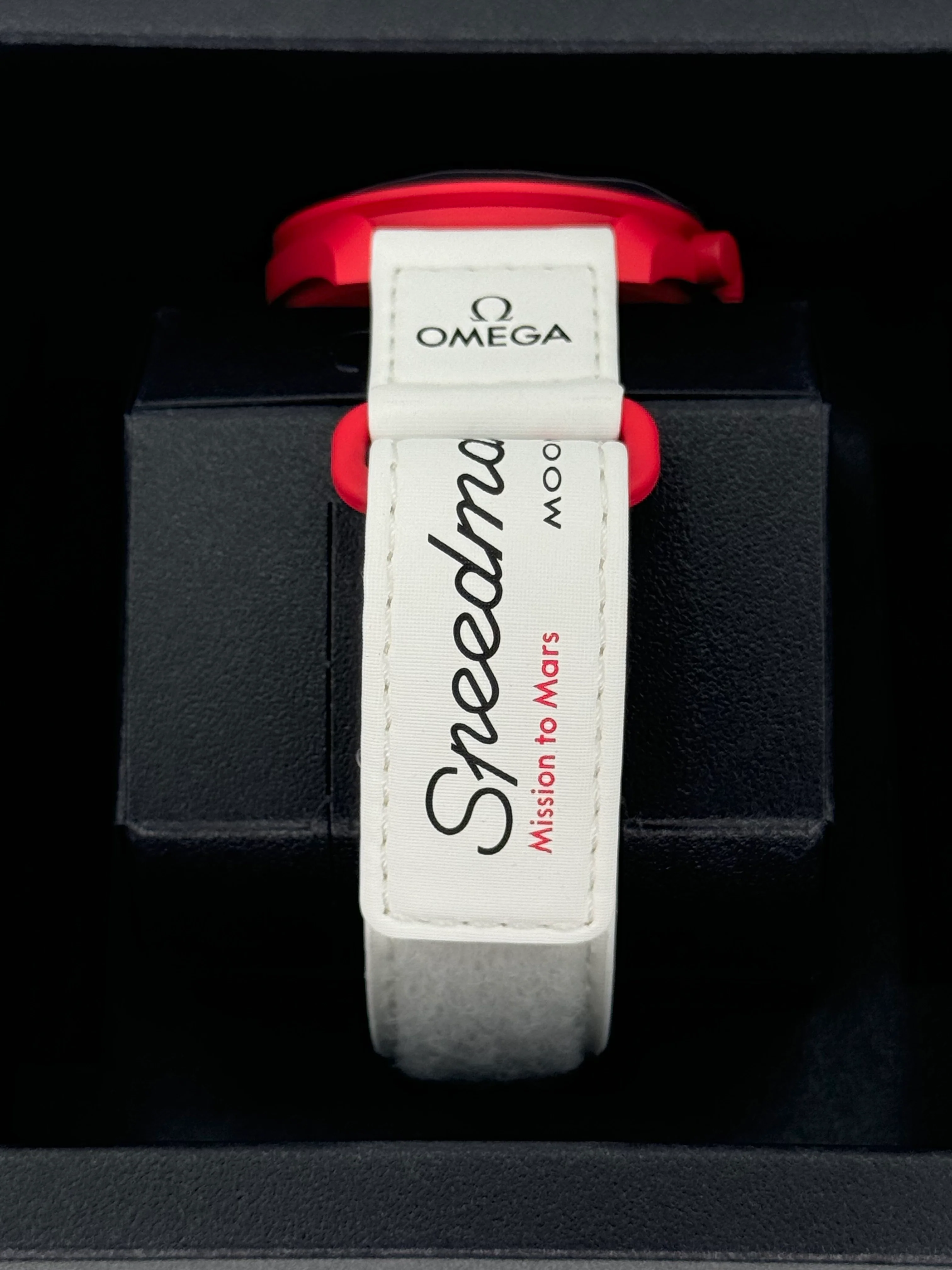 NEW Omega SO33R100 Bioceramic Moon Swatch  - Mission to Mars - Image 2