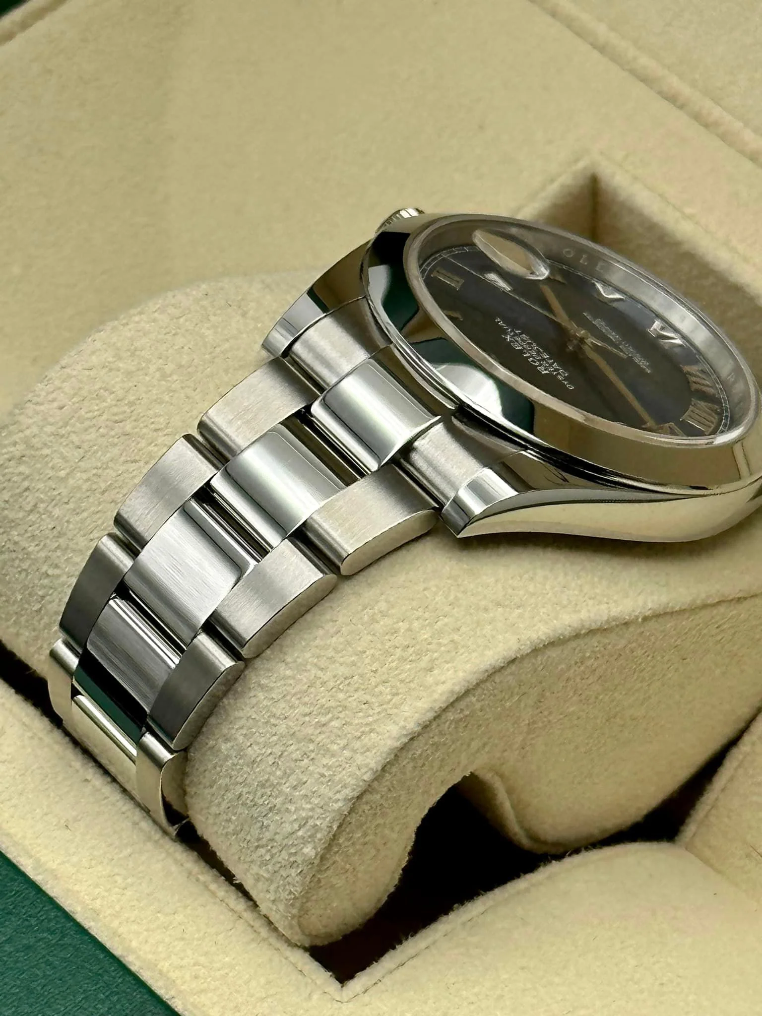 NEW Rolex 2023 Datejust 41mm 126300 Oyster Blue Roman Numeral Dial - Image 7