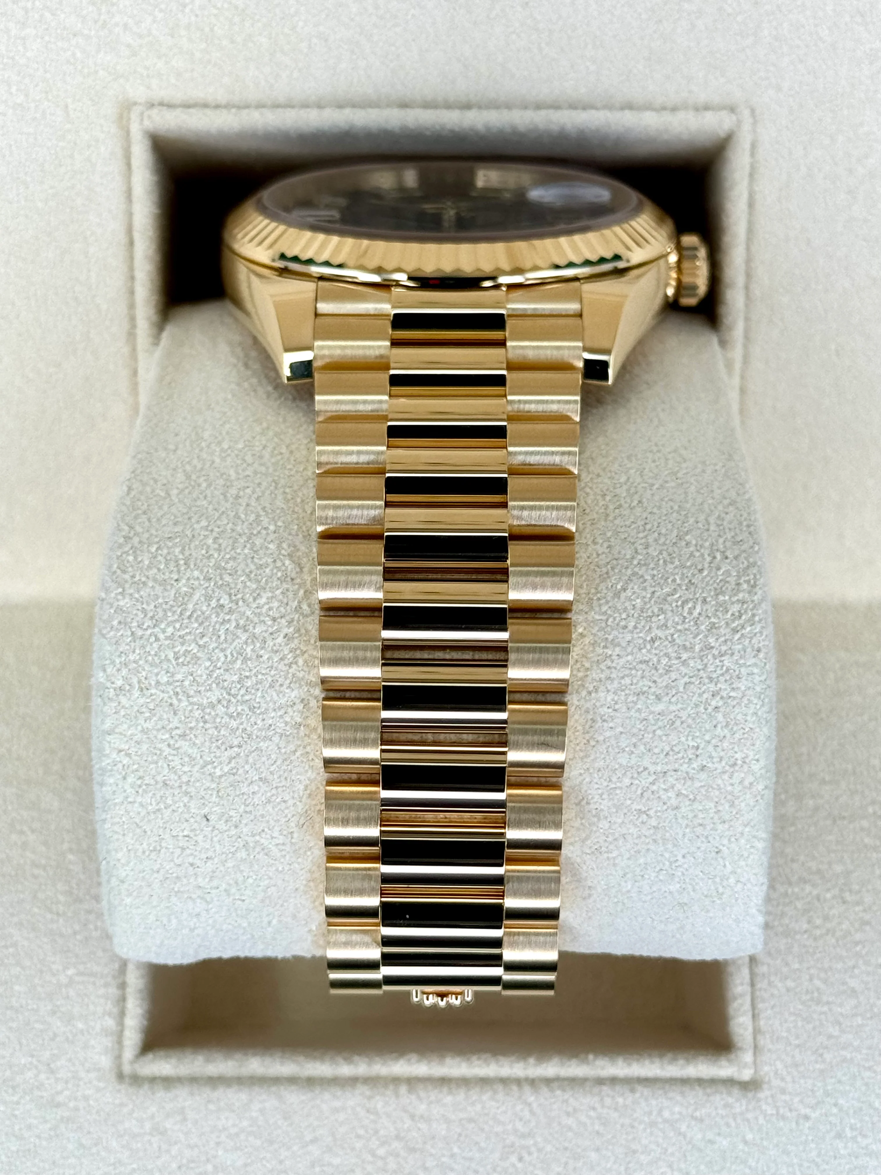 NEW 2025 Rolex Day-Date 40mm 228238 Black Onyx Diamond Dial - Image 3