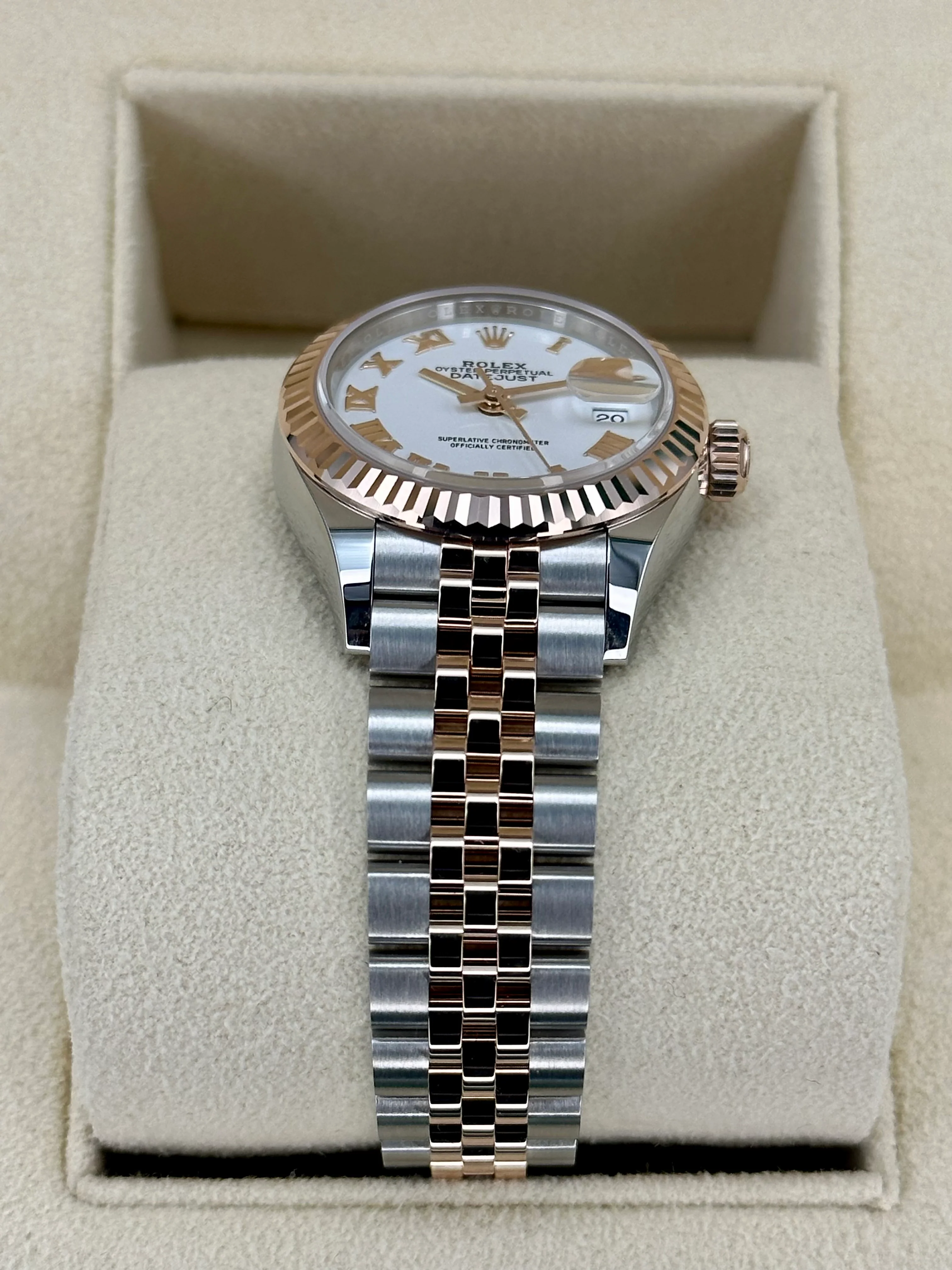 NEW 2023 Rolex Datejust 28mm 279171 TwoTone Jubilee Roman Numeral Dial - Image 3