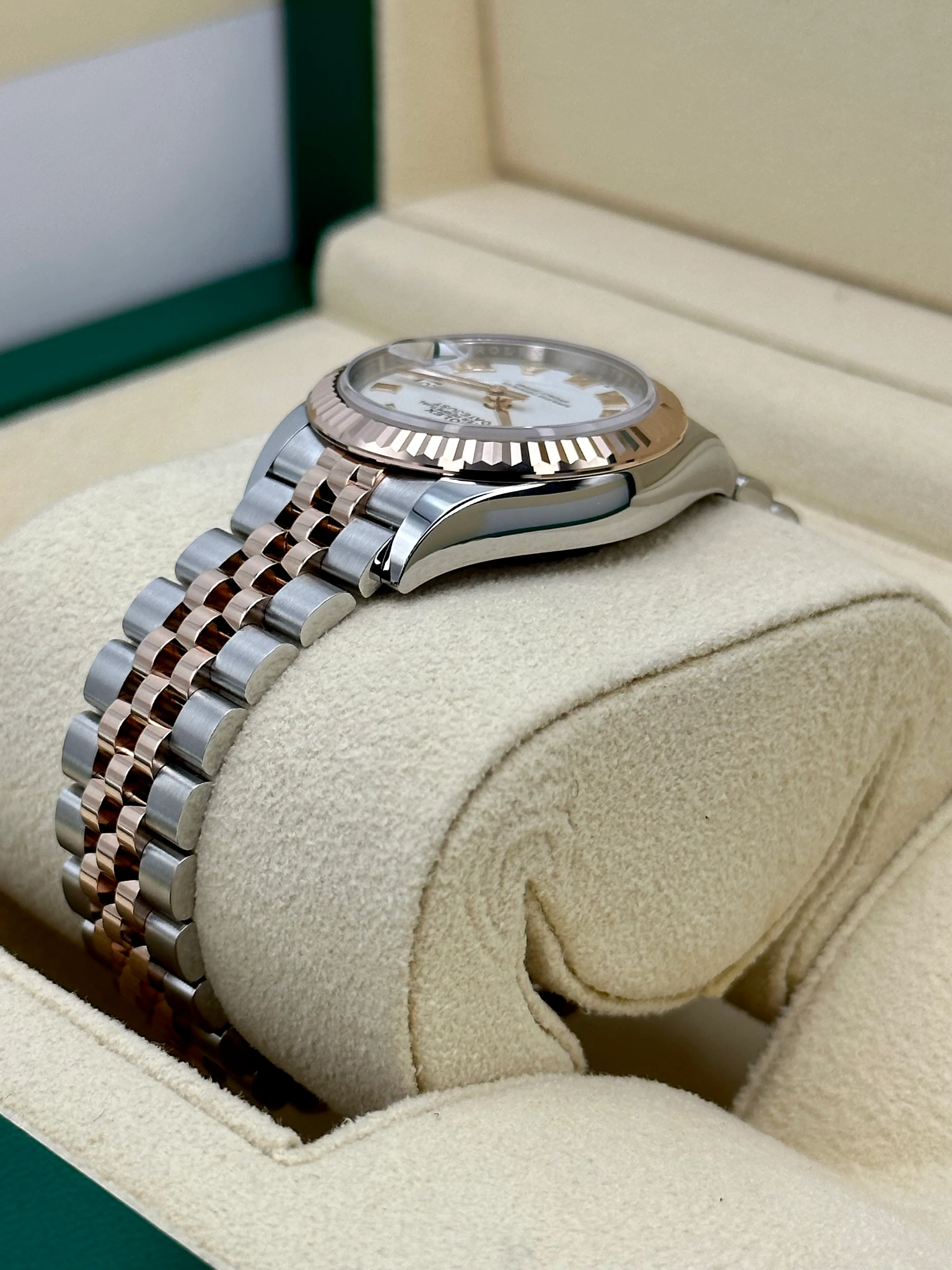 NEW 2023 Rolex Datejust 28mm 279171 TwoTone Jubilee Roman Numeral Dial - Image 7