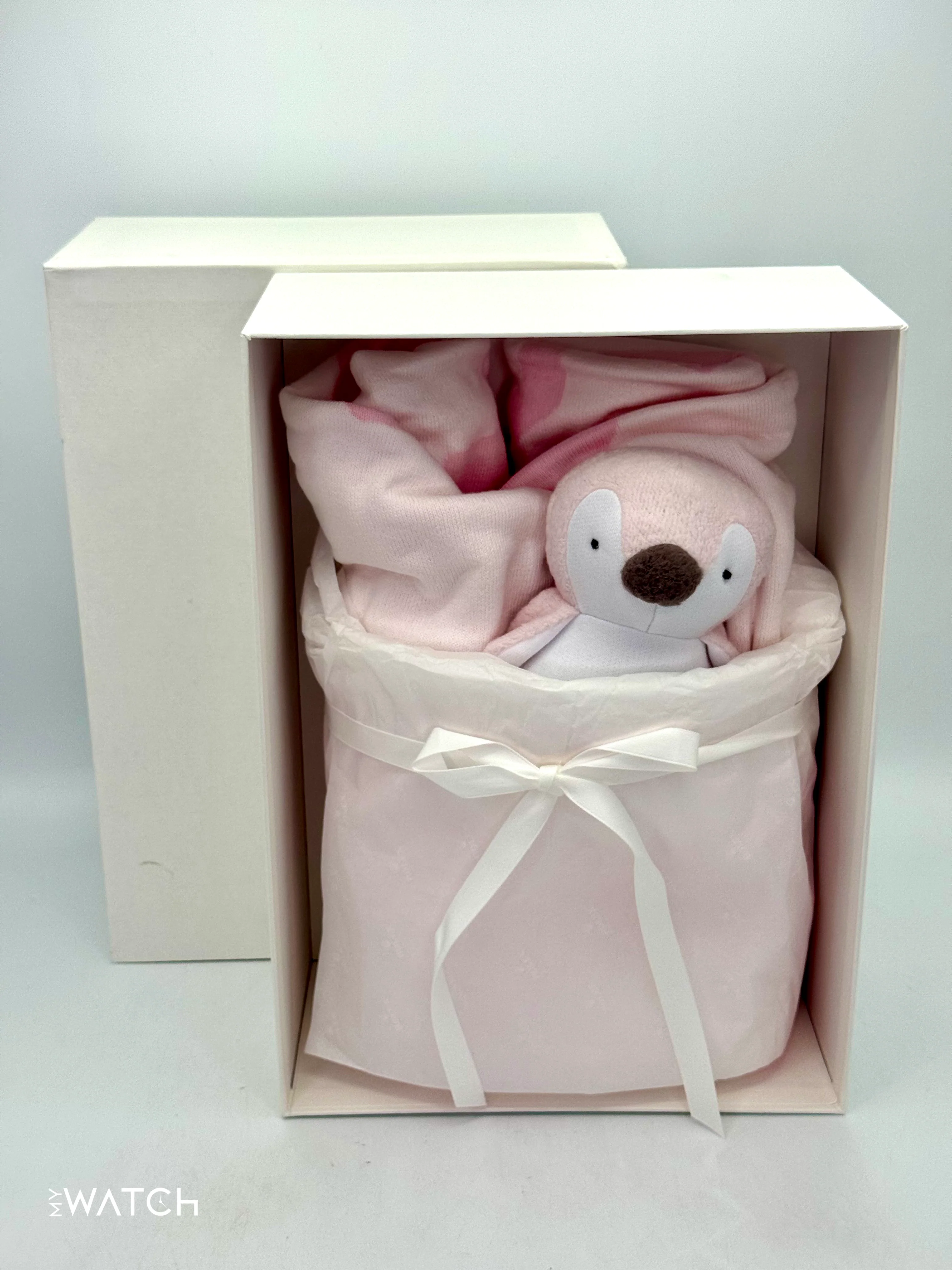 NEW Rolex Plush Penguin Toy and Blanket Set - Pink - Image 3