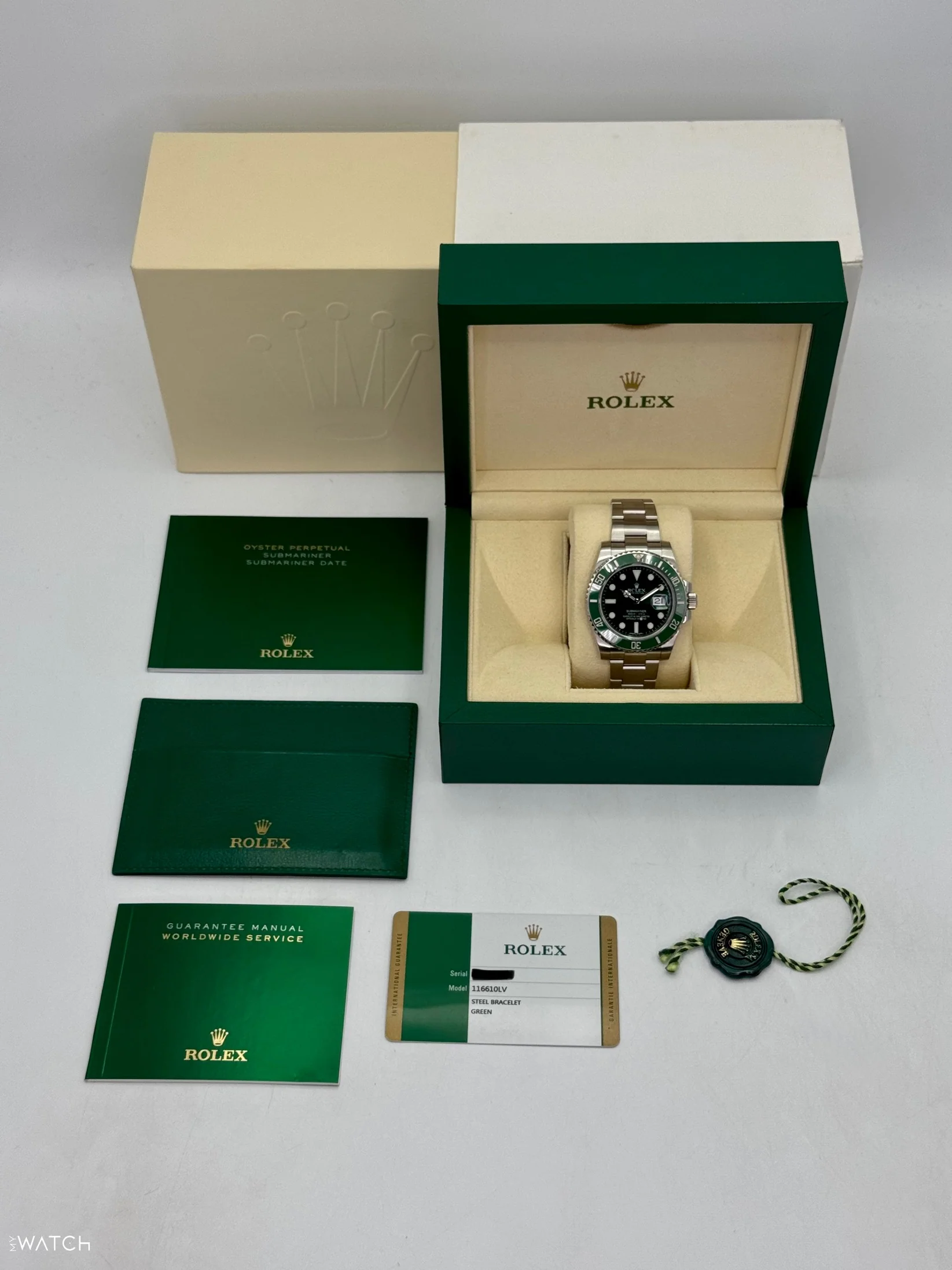 2015 Rolex Submariner "Hulk" 40mm 116610LV Green Dial - Image 10