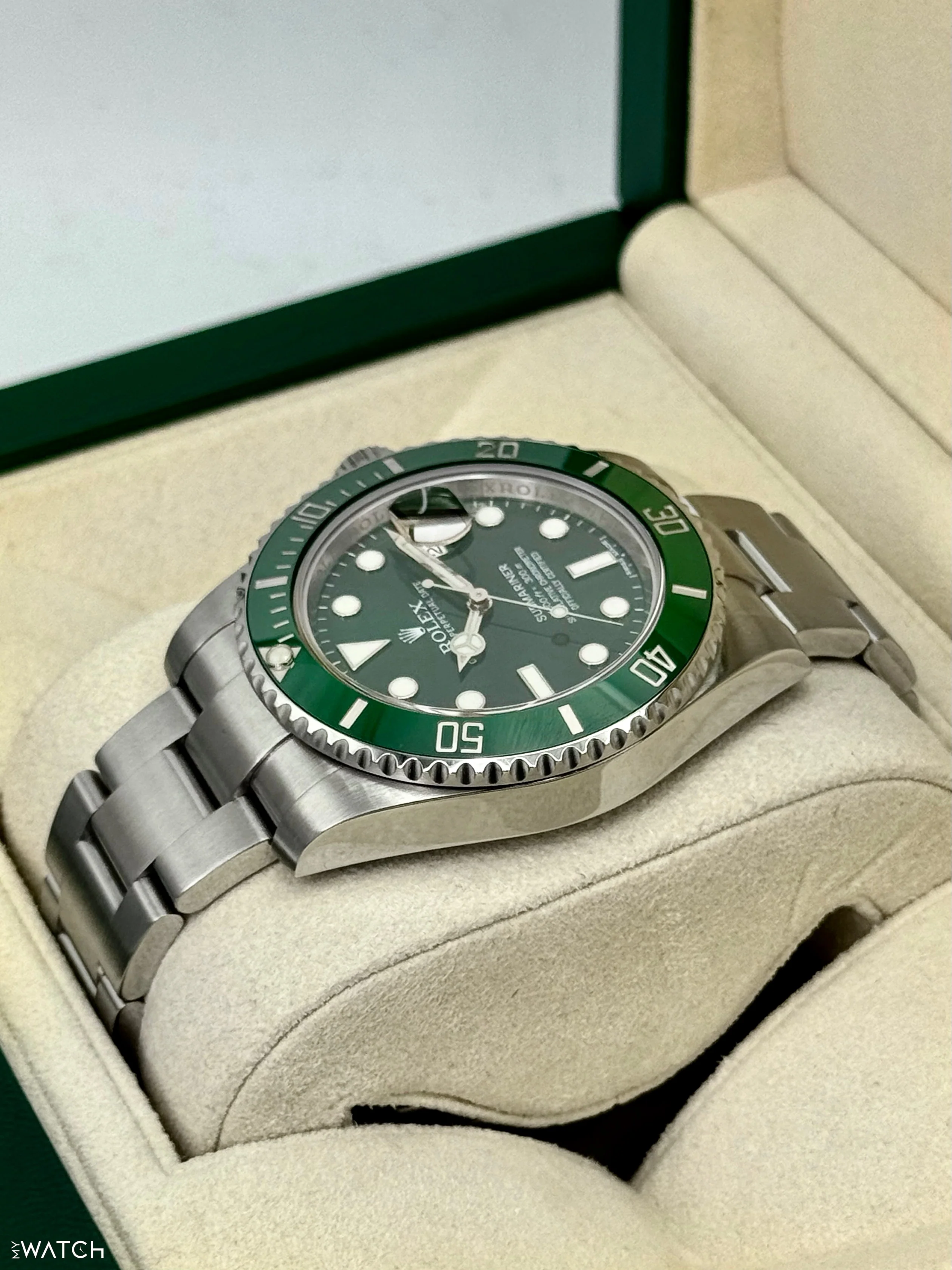 2015 Rolex Submariner "Hulk" 40mm 116610LV Green Dial - Image 7