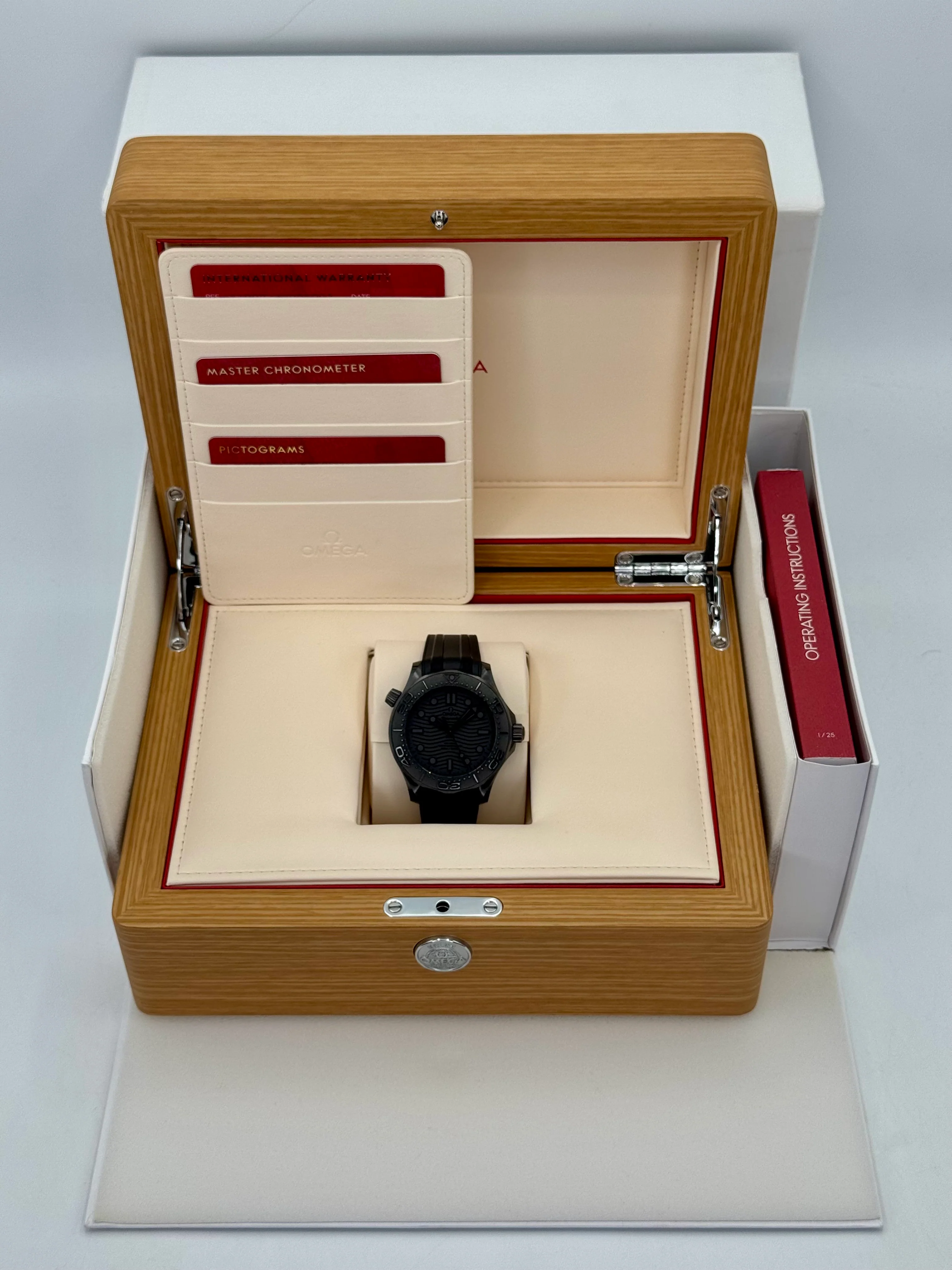 2023 Omega Seamaster 300m 43.5mm 210.92.44.20.01.003 Black Ceramic - Image 9
