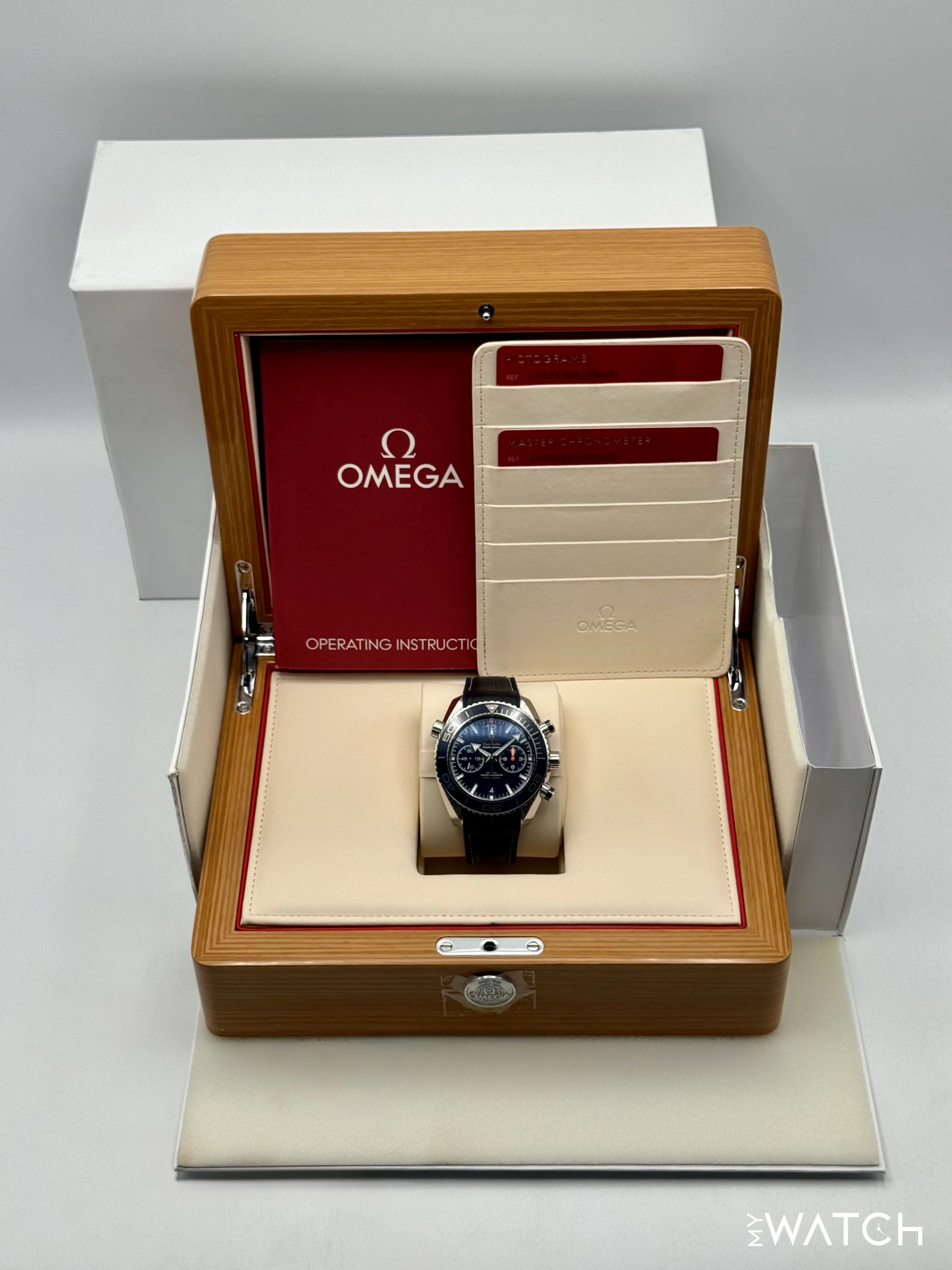 Omega Seamaster Planet Ocean 45.5mm 215.33.46.51.03.001 Blue Dial - Image 10