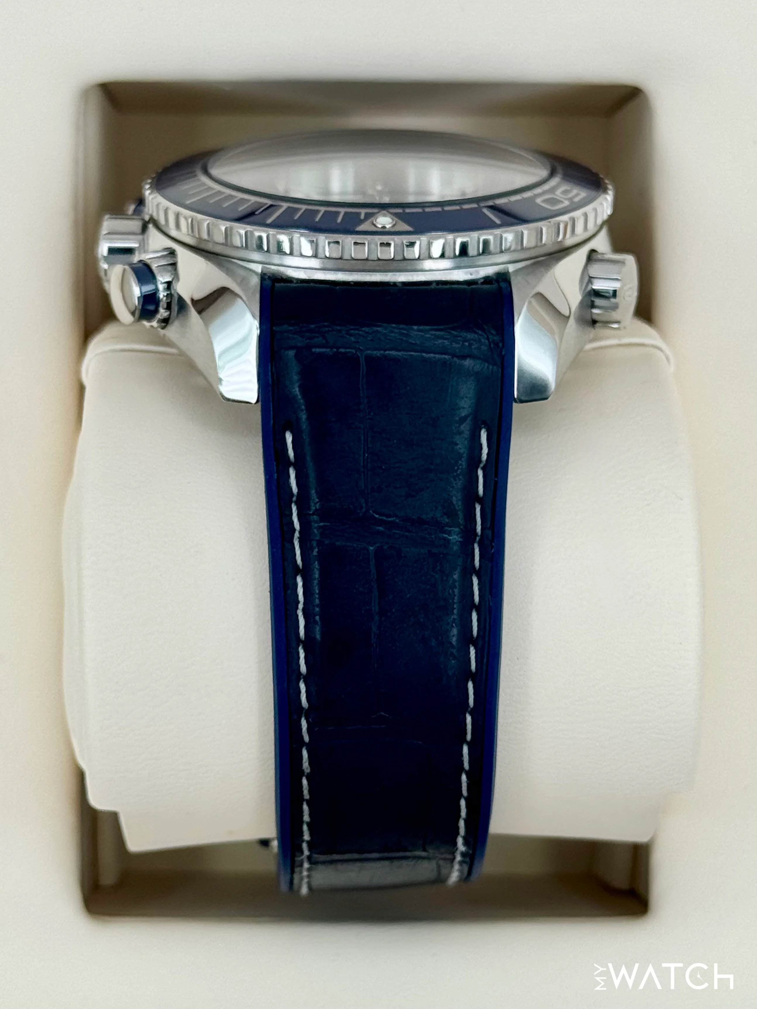 Omega Seamaster Planet Ocean 45.5mm 215.33.46.51.03.001 Blue Dial - Image 4