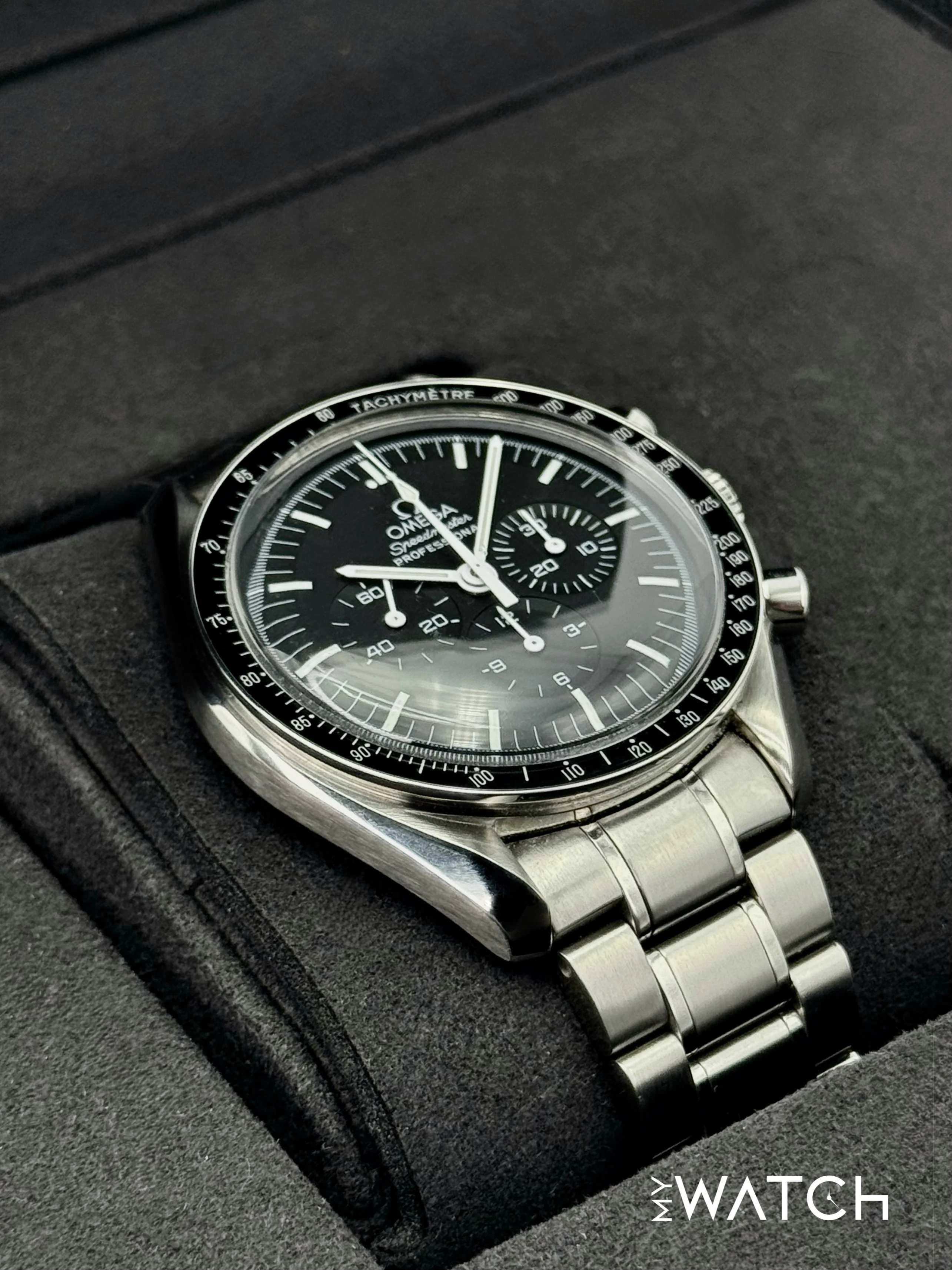 Omega Speedmaster Pro. Moonwatch 42mm 3570.50.00 Black Dial - Image 6