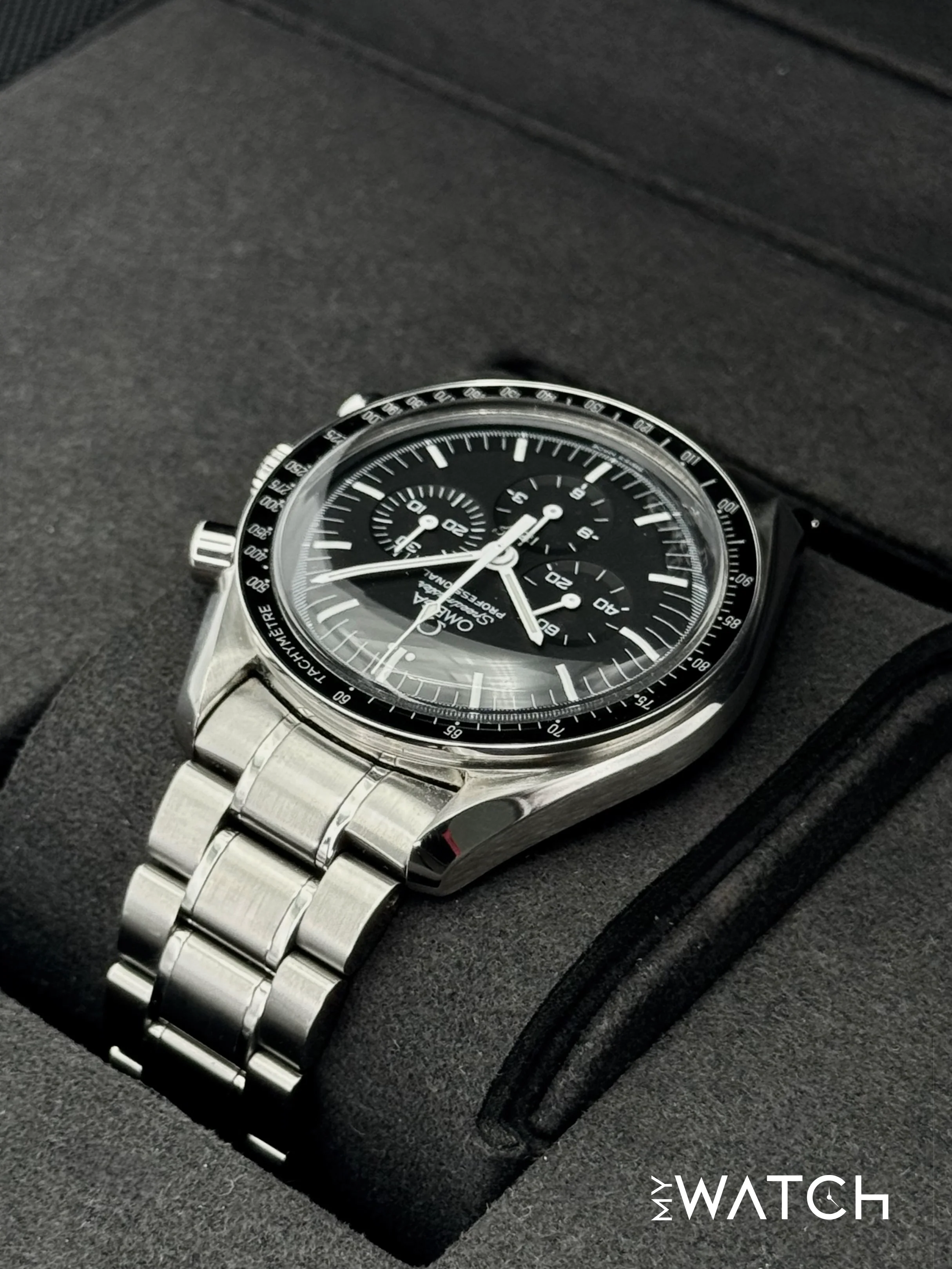 Omega Speedmaster Pro. Moonwatch 42mm 3570.50.00 Black Dial - Image 7