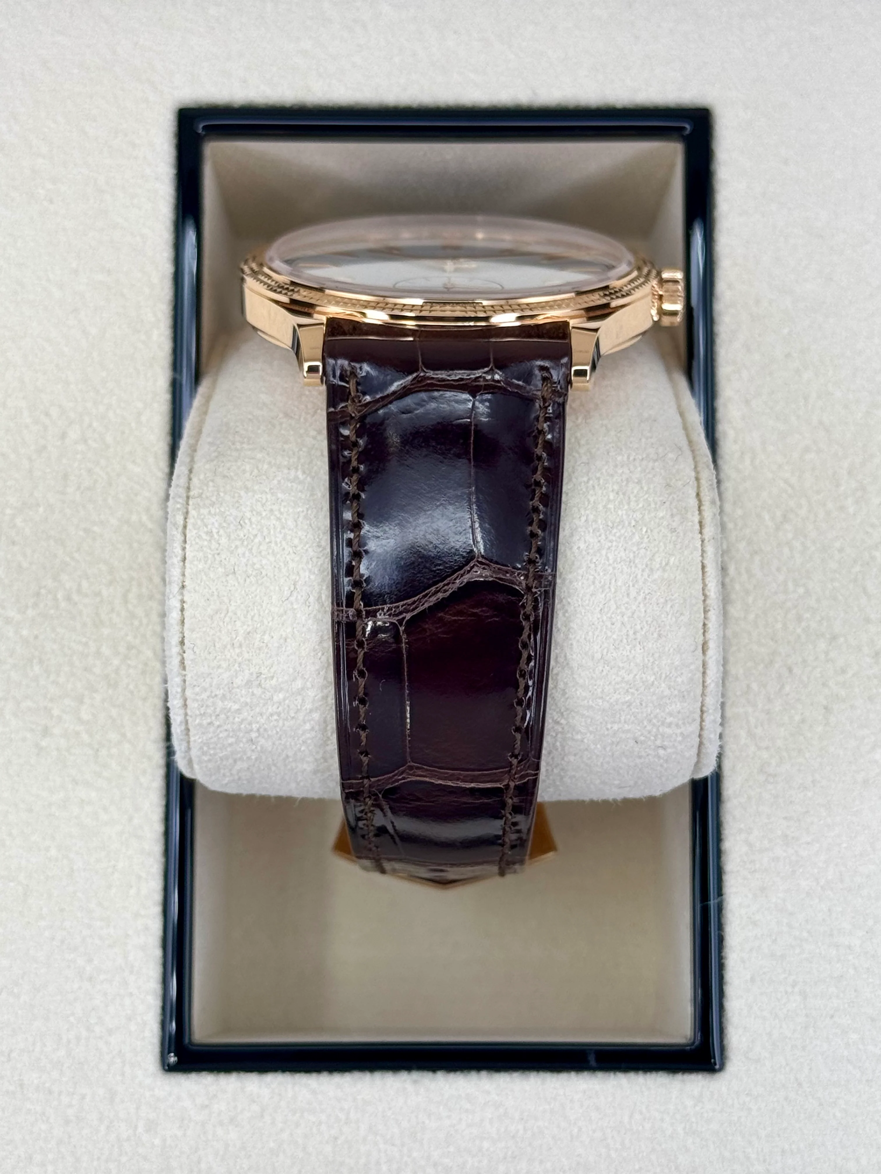 Patek Philippe Calatrava 40mm 6119R  Rose Gold White Dial - Image 3