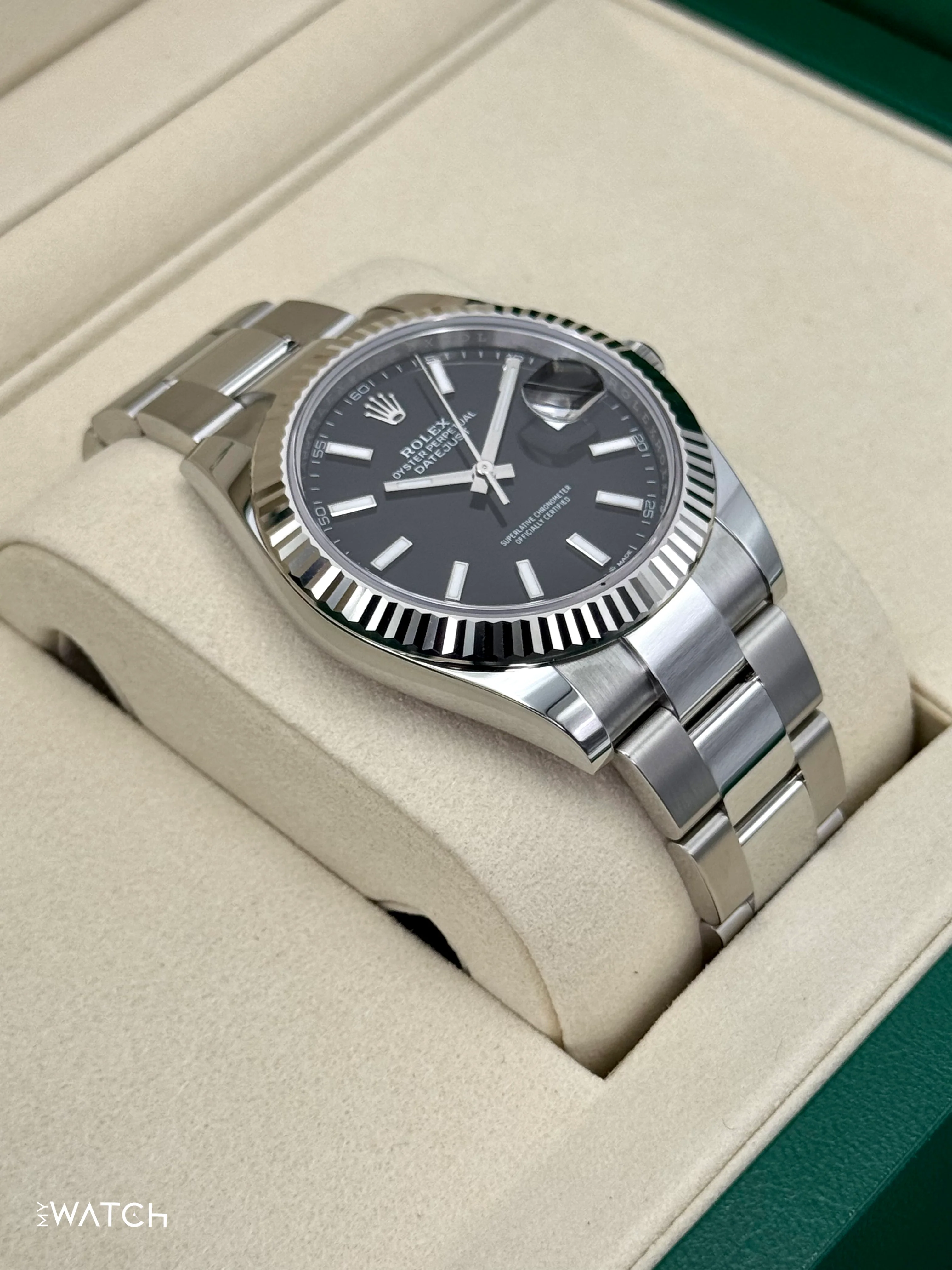 NEW 2025 Rolex Datejust 41mm 126334 Oyster Black Dial - Image 6
