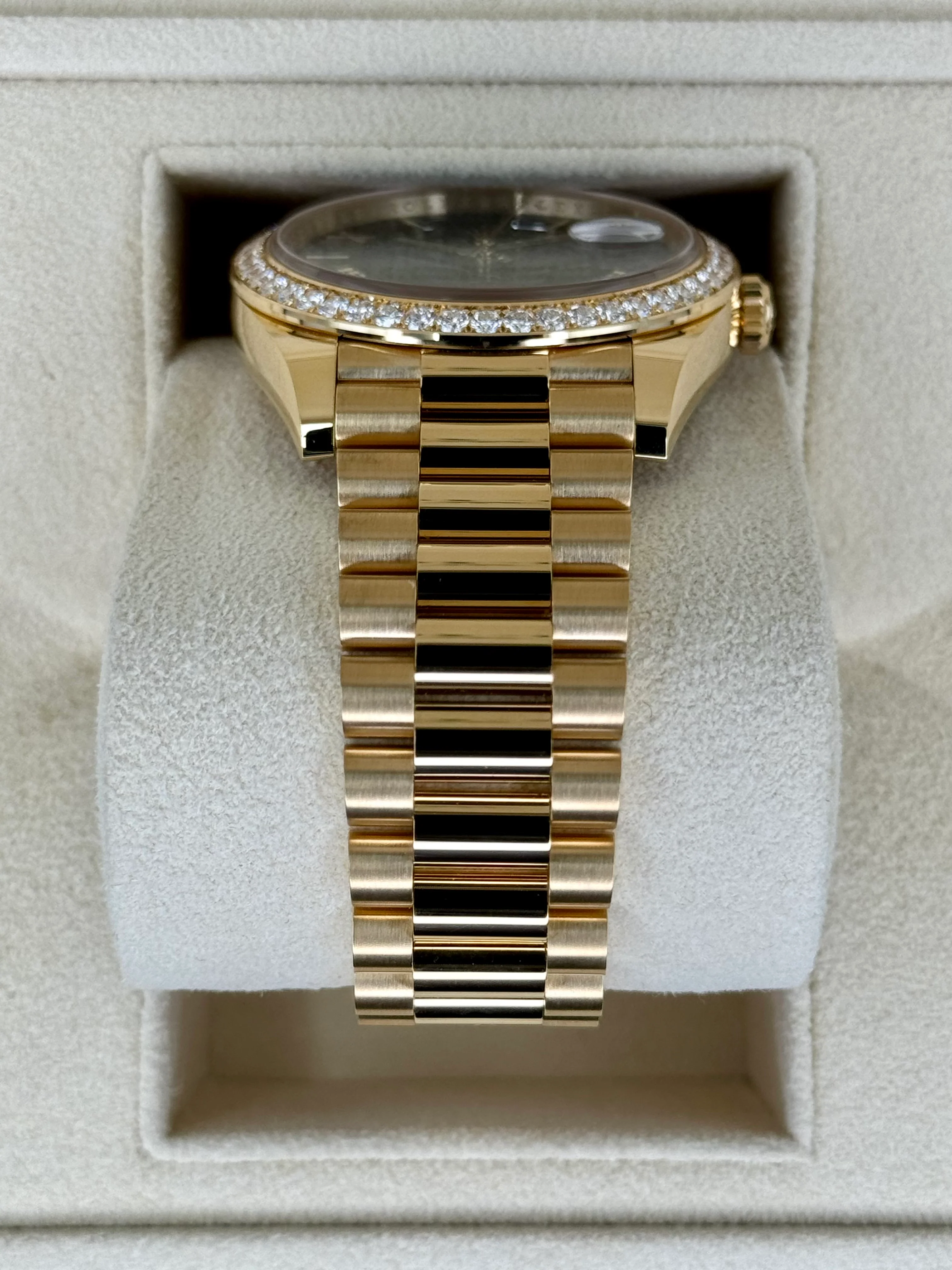 New 2025 Rolex Day-Date 40mm 228348RBR Presidential Green Dial - Image 3