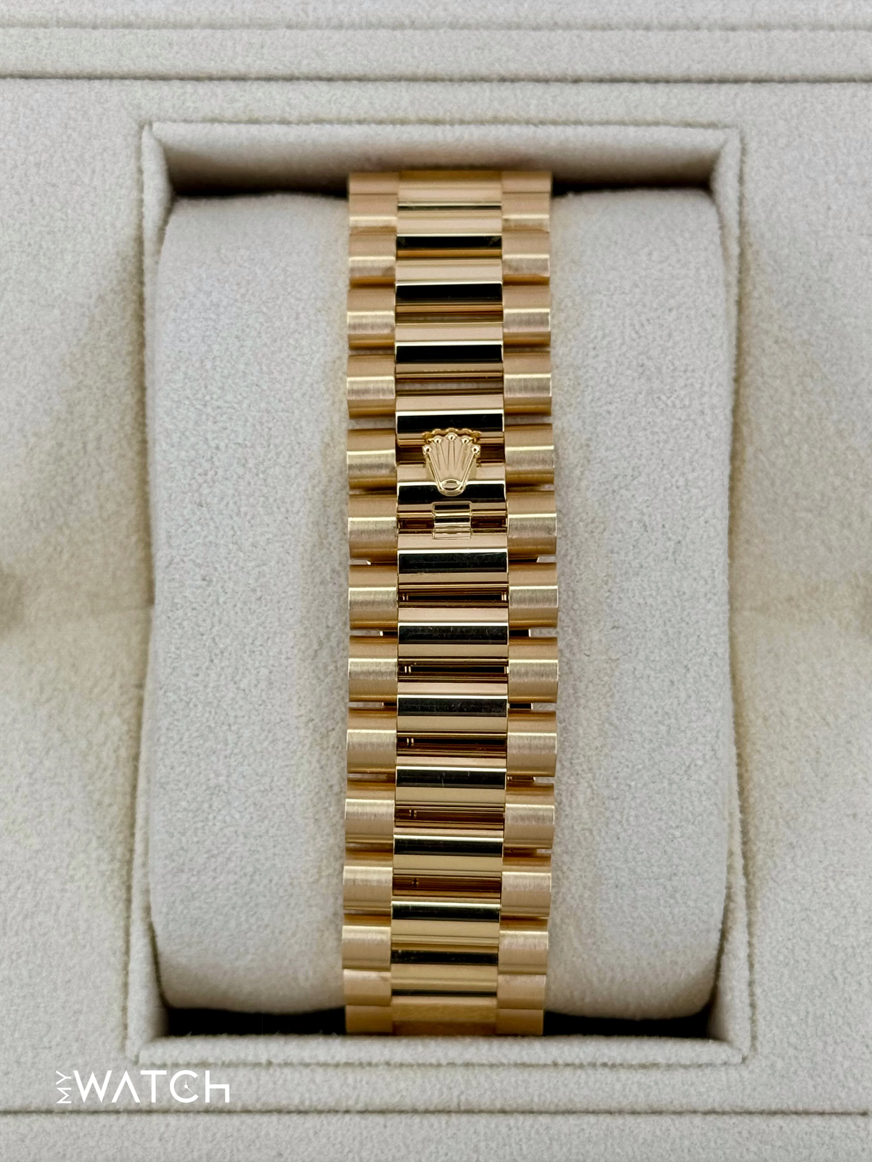 2025 Rolex Day-Date 40mm 228398TBR Diamond Paved Dial - Image 2