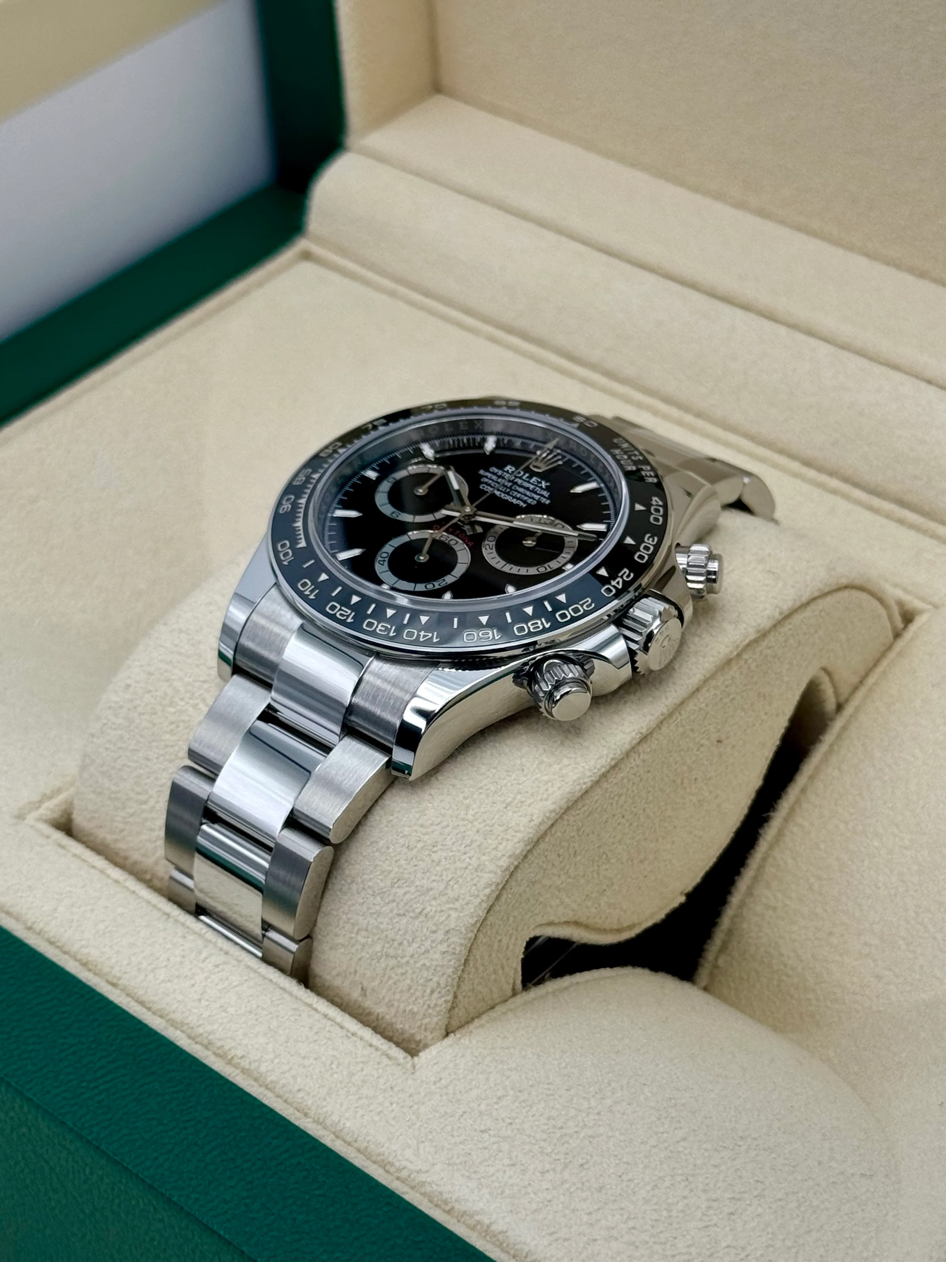 NEW 2024 Rolex Daytona 40mm 126500LN Stainless Steel Black Dial - Image 5