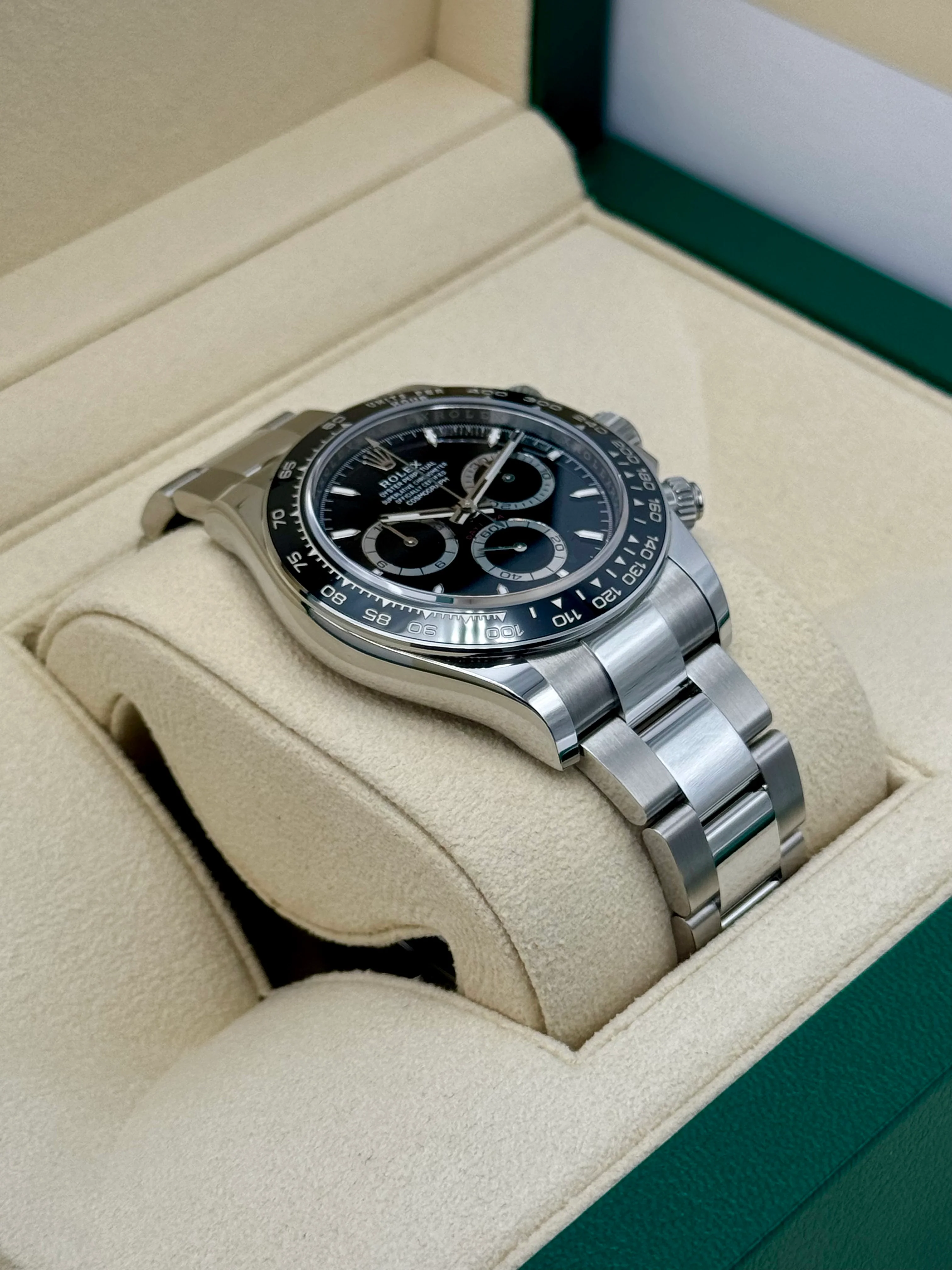 NEW 2024 Rolex Daytona 40mm 126500LN Stainless Steel Black Dial - Image 6