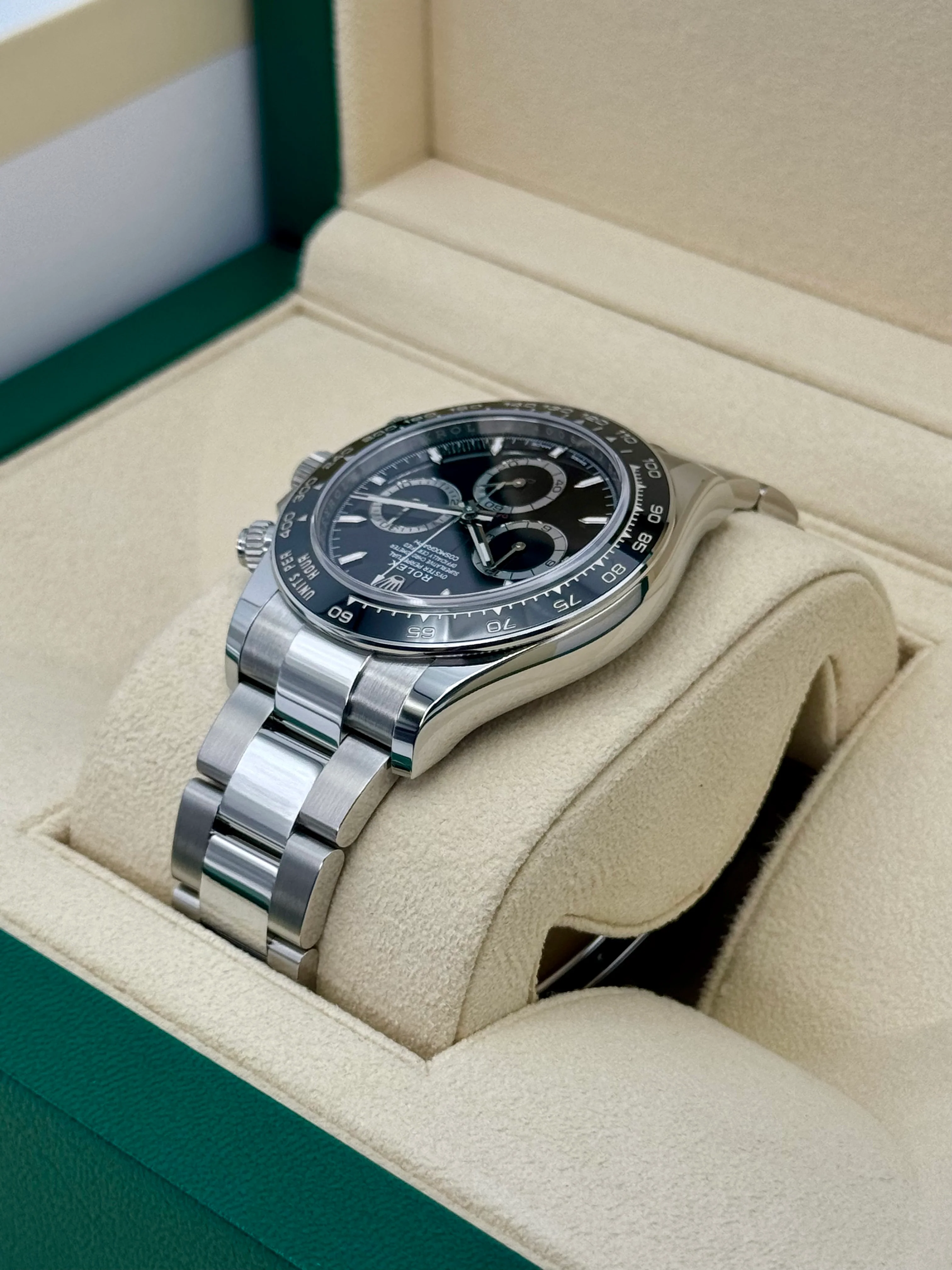 NEW 2024 Rolex Daytona 40mm 126500LN Stainless Steel Black Dial - Image 7