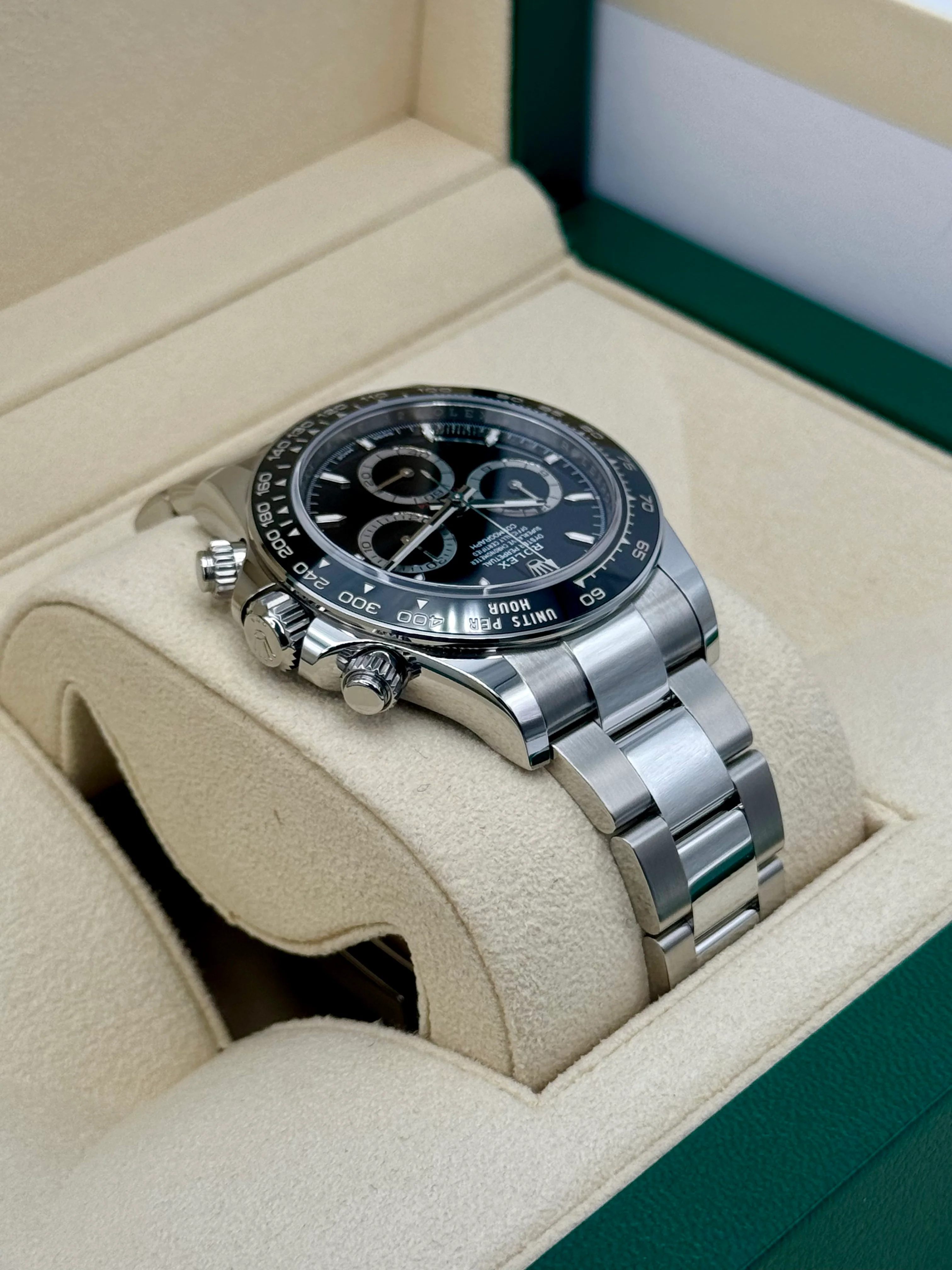NEW 2024 Rolex Daytona 40mm 126500LN Stainless Steel Black Dial - Image 8