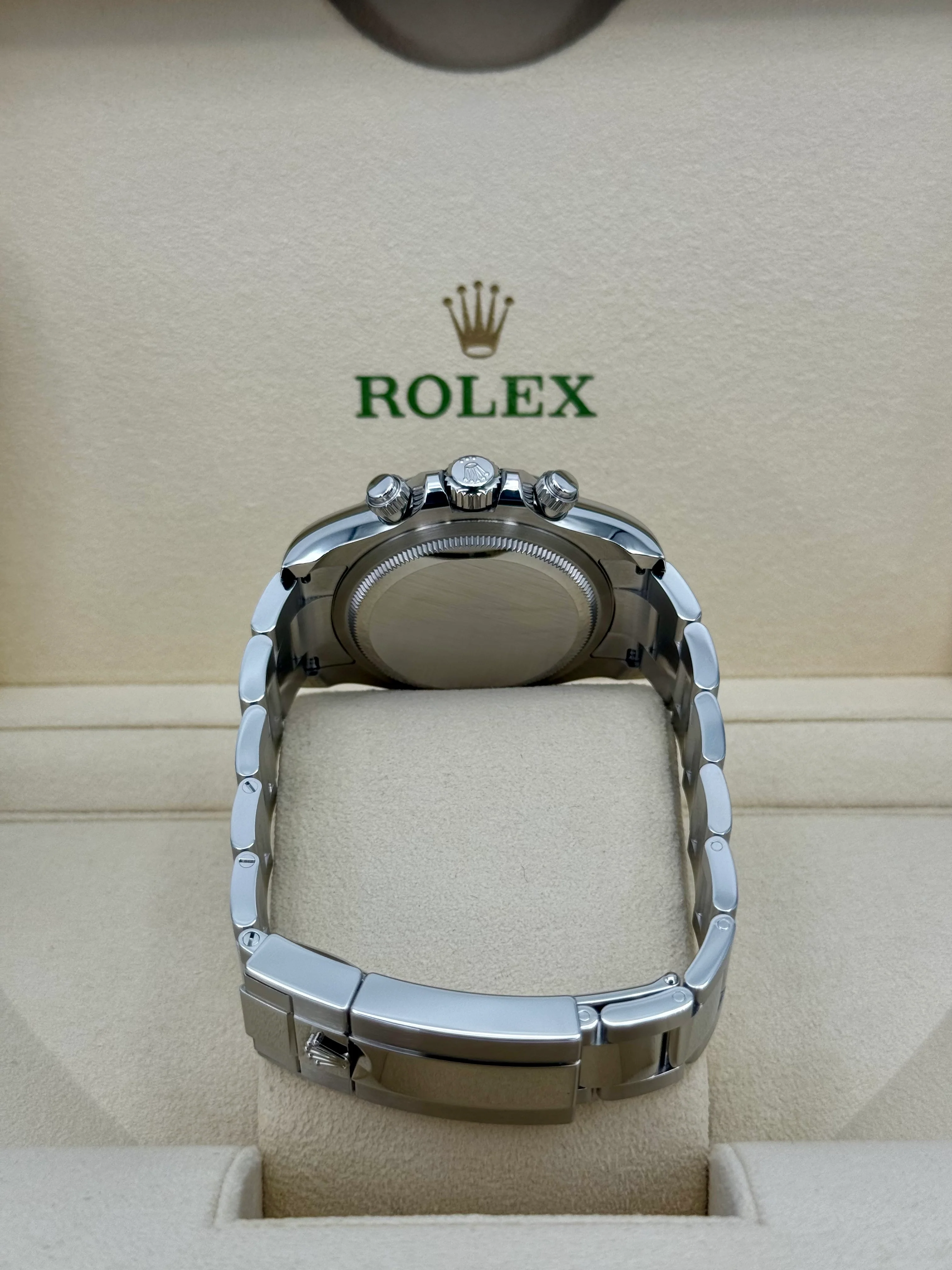 NEW 2024 Rolex Daytona 40mm 126500LN Stainless Steel Black Dial - Image 9