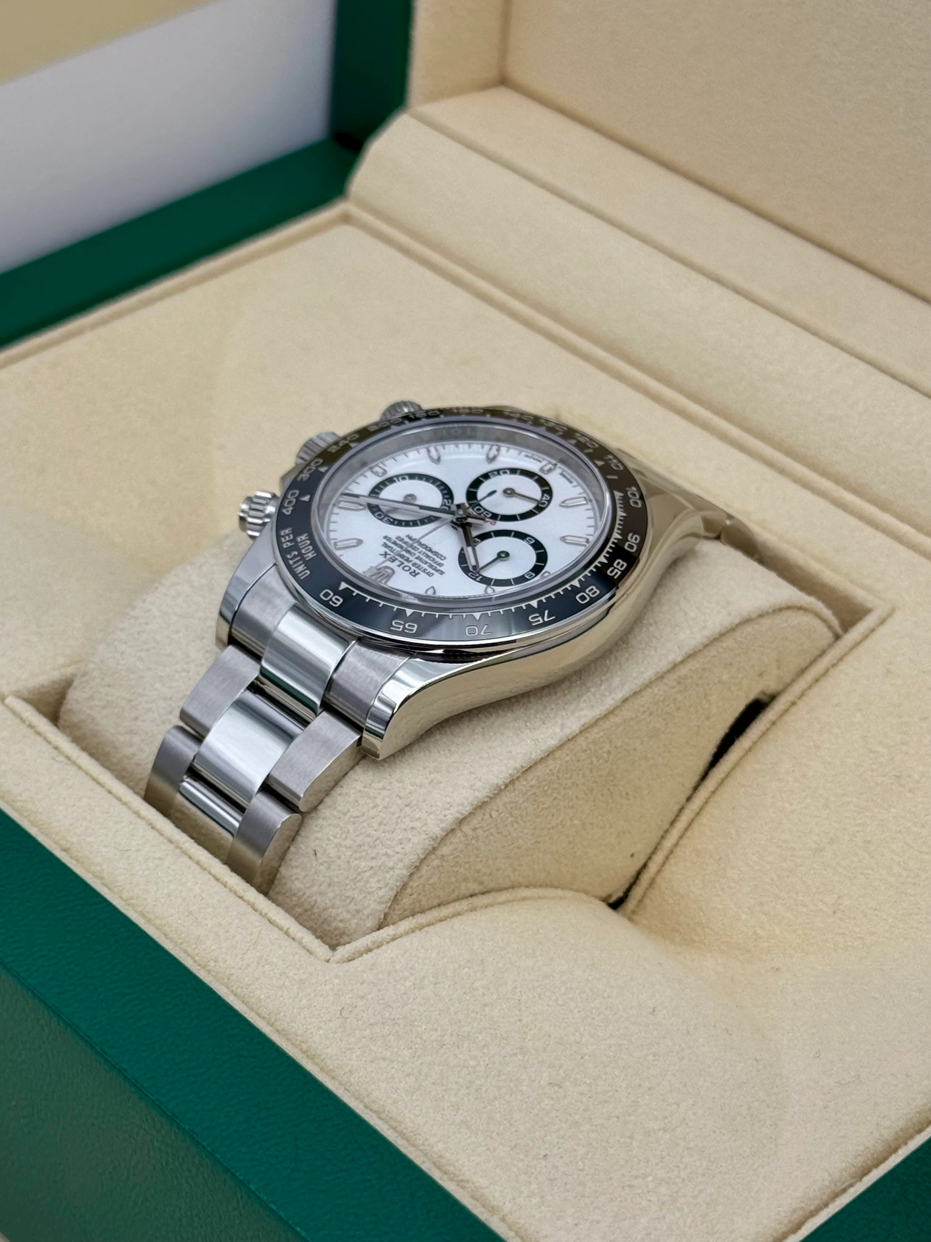 NEW 2024 Rolex Daytona 40mm 126500LN Stainless Steel Panda Dial - Image 7