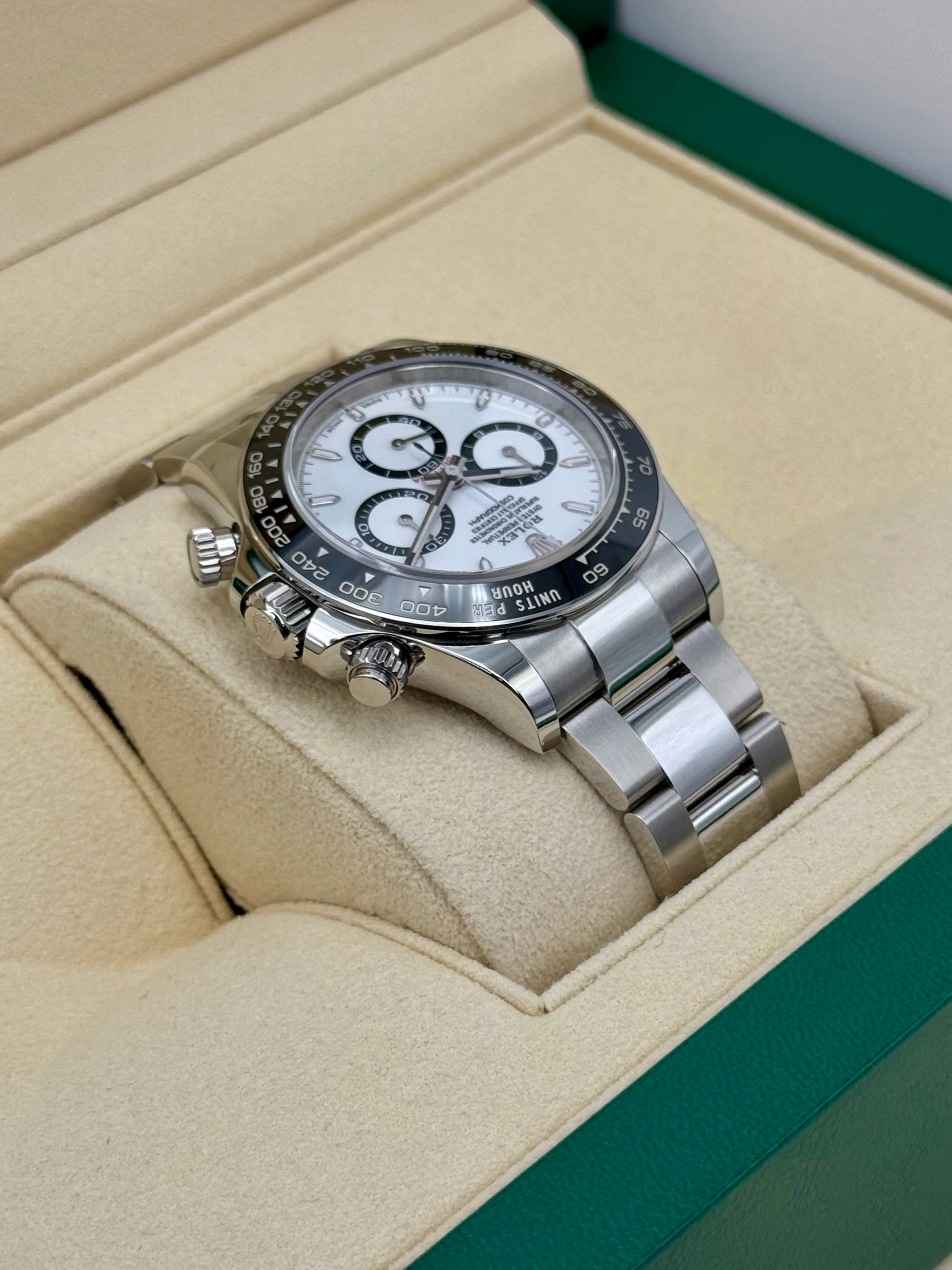 NEW 2024 Rolex Daytona 40mm 126500LN Stainless Steel Panda Dial - Image 8
