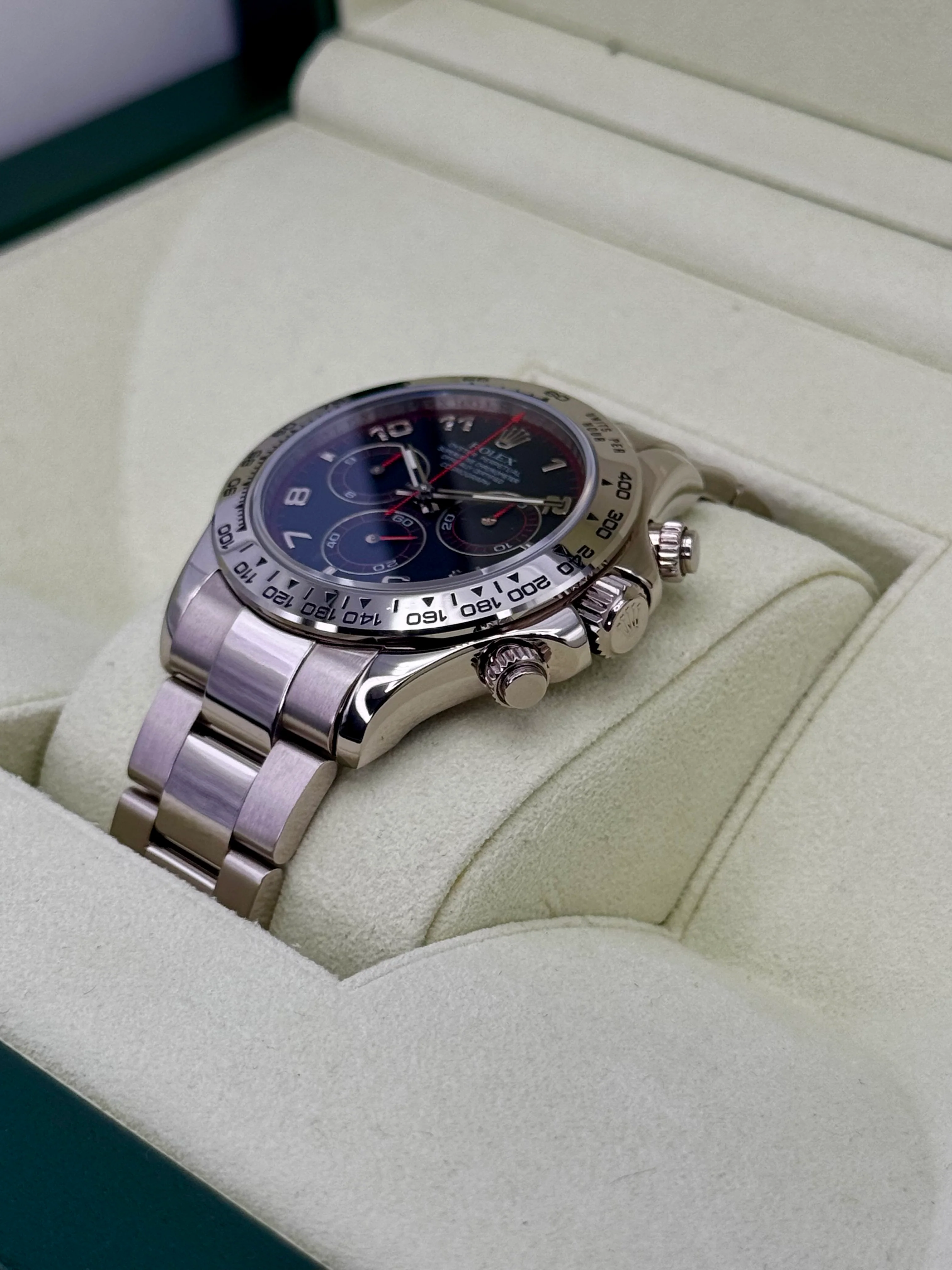 2010 Rolex Daytona 40mm 116509 White Gold Grey Arabic Racing Dial - Image 5