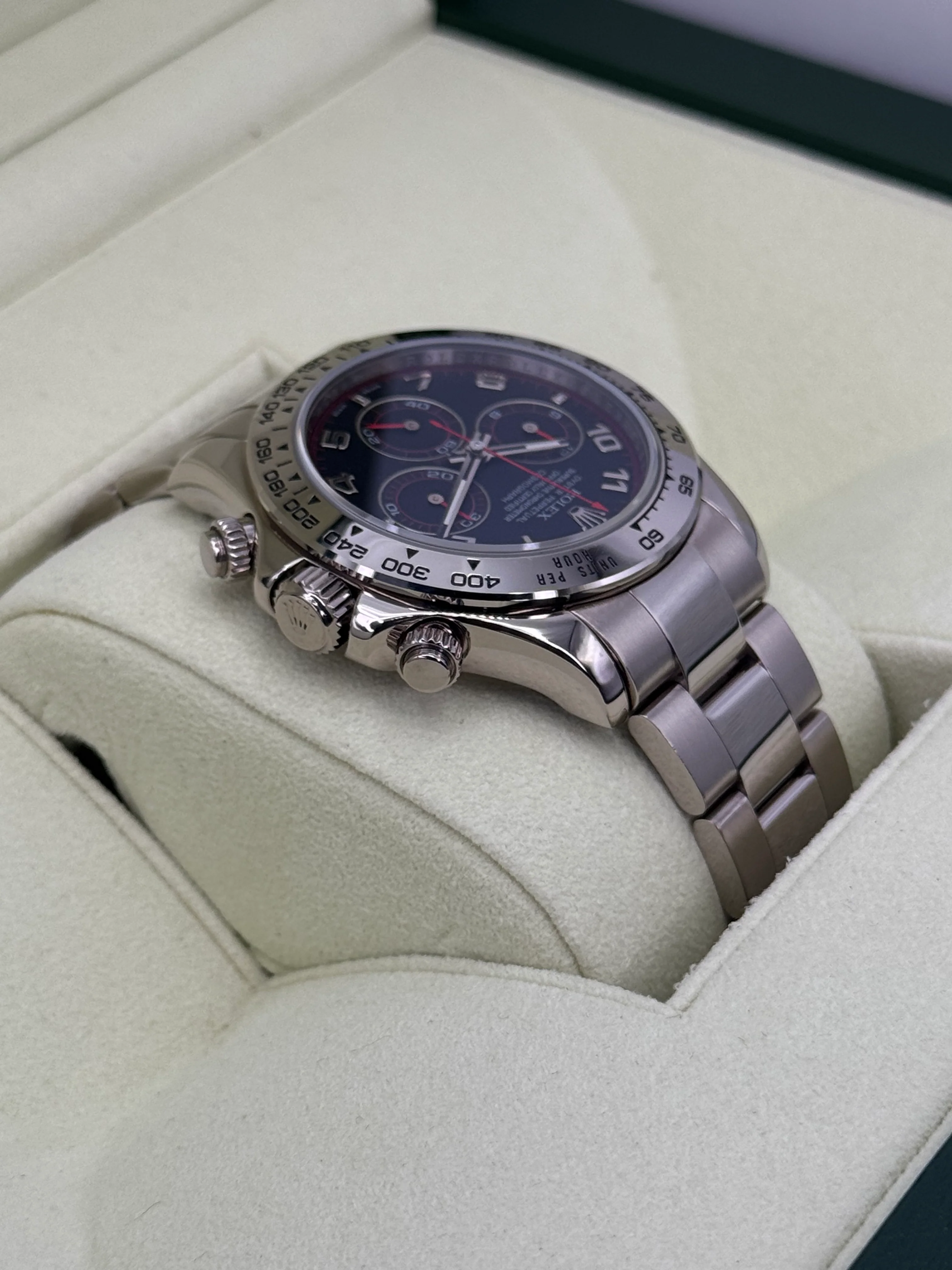 2010 Rolex Daytona 40mm 116509 White Gold Grey Arabic Racing Dial - Image 8