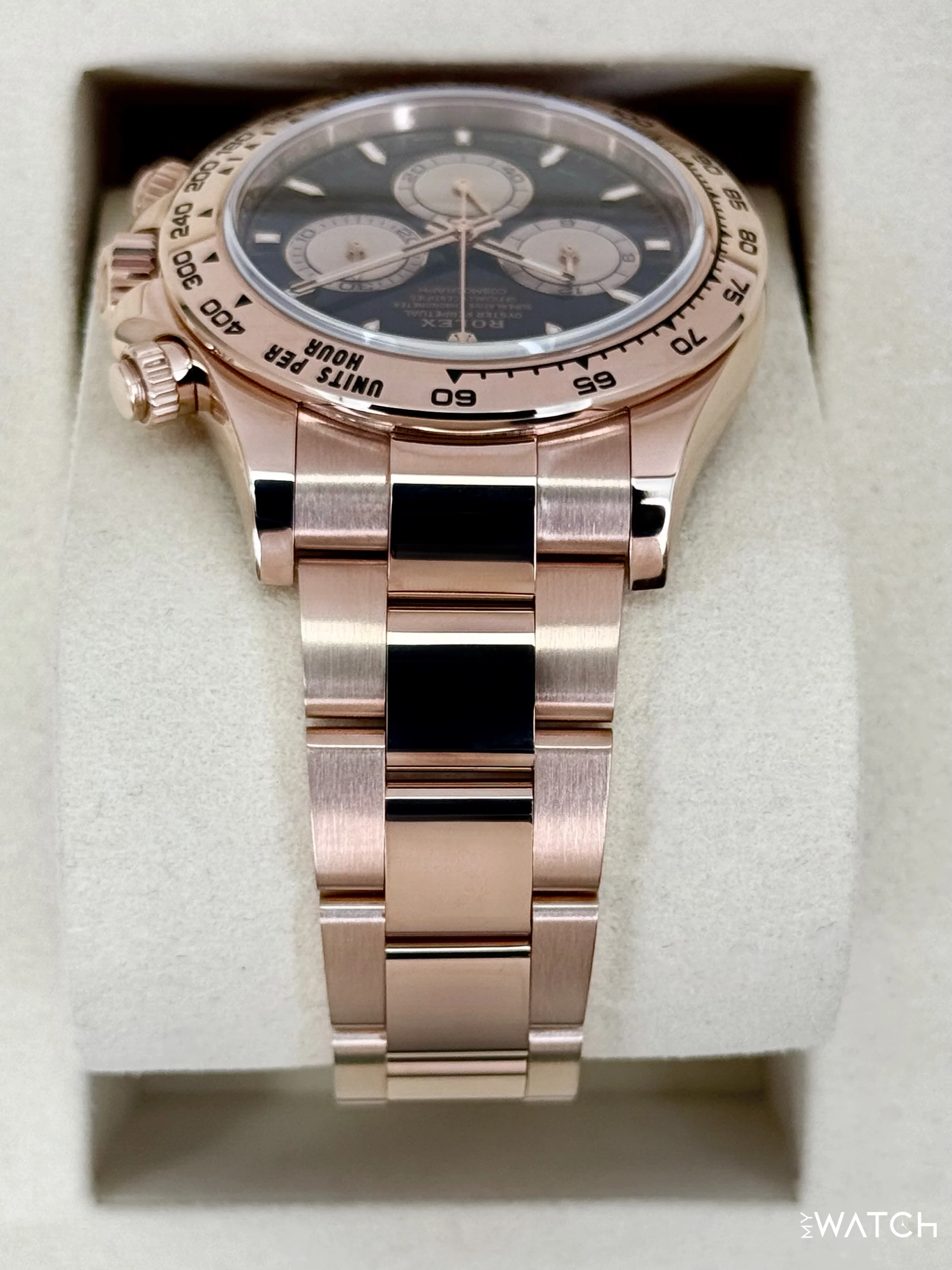 NEW 2025 Rolex Daytona 40mm 126505 Rose Gold Black Dial - Image 4