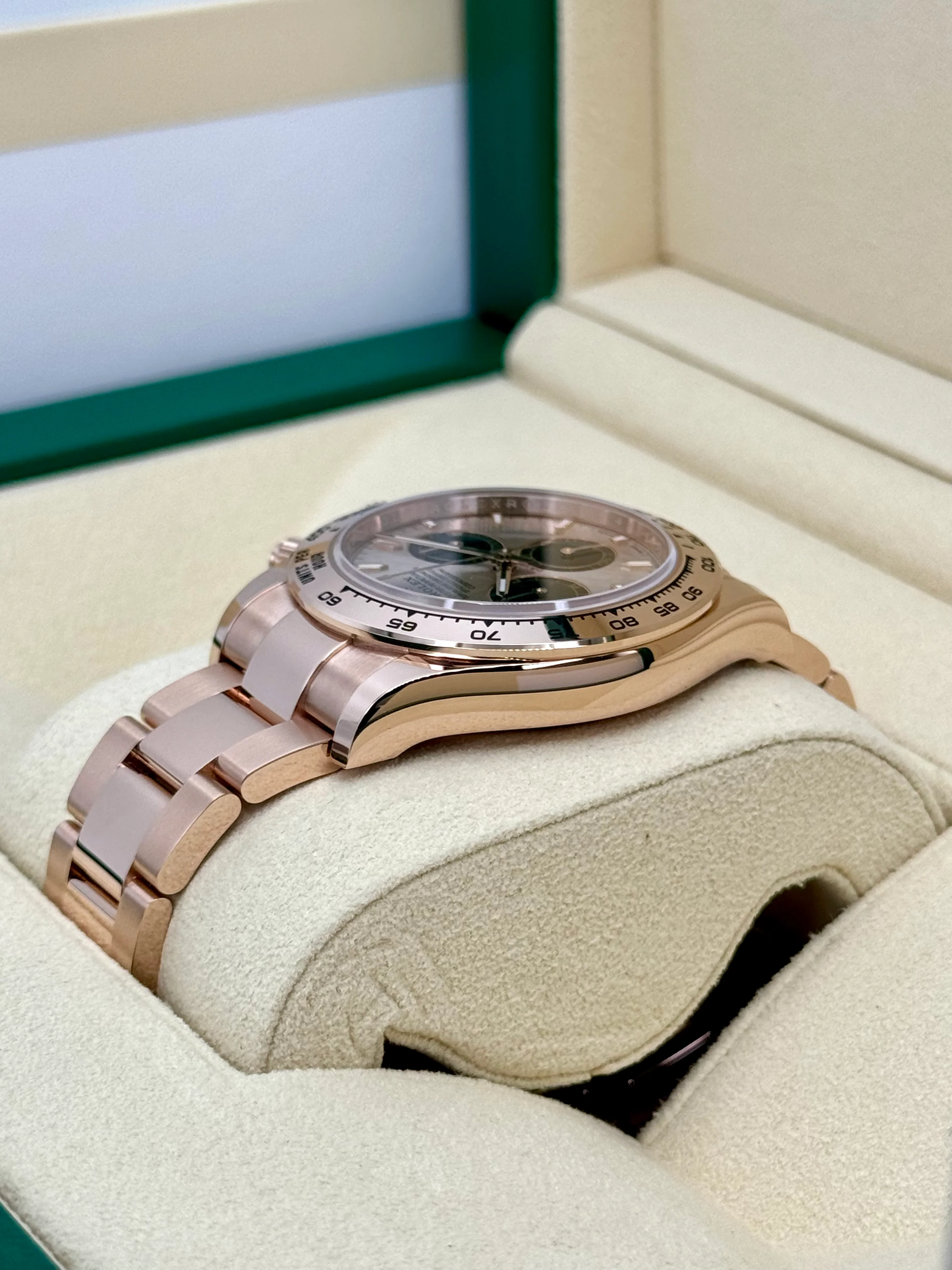 NEW 2025 Rolex Daytona 40mm 126505 Rose Gold Sundust Dial - Image 7
