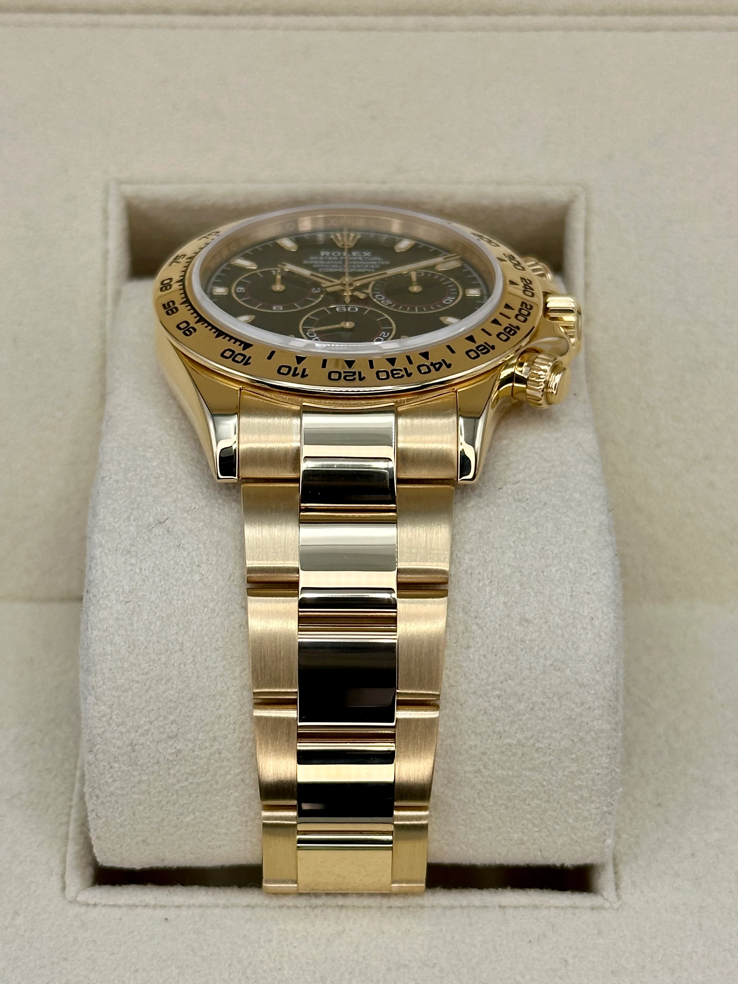 Rolex Daytona "John Mayer" 40mm 116508 Yellow Gold Green Dial - Image 3