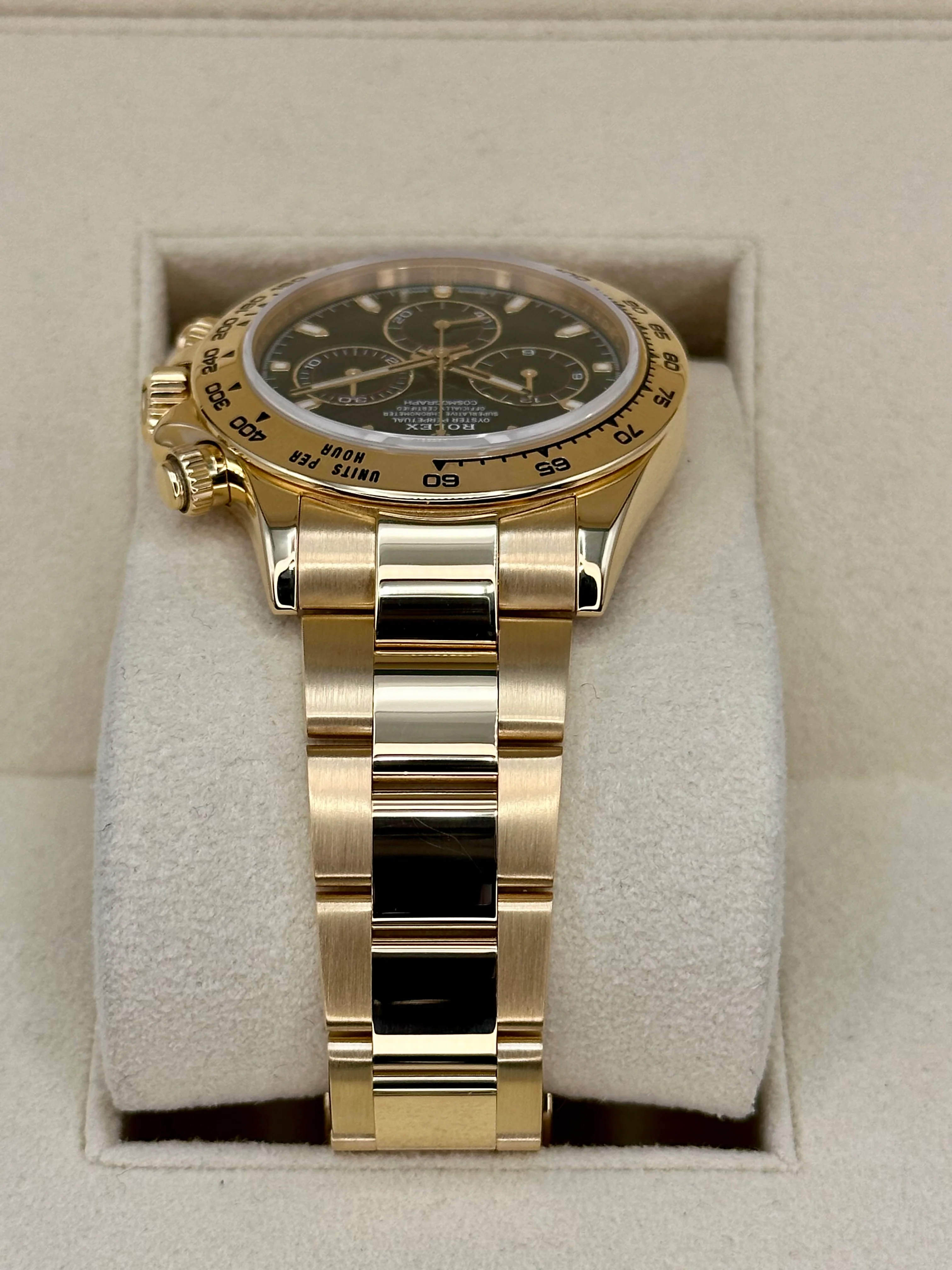Rolex Daytona "John Mayer" 40mm 116508 Yellow Gold Green Dial - Image 4