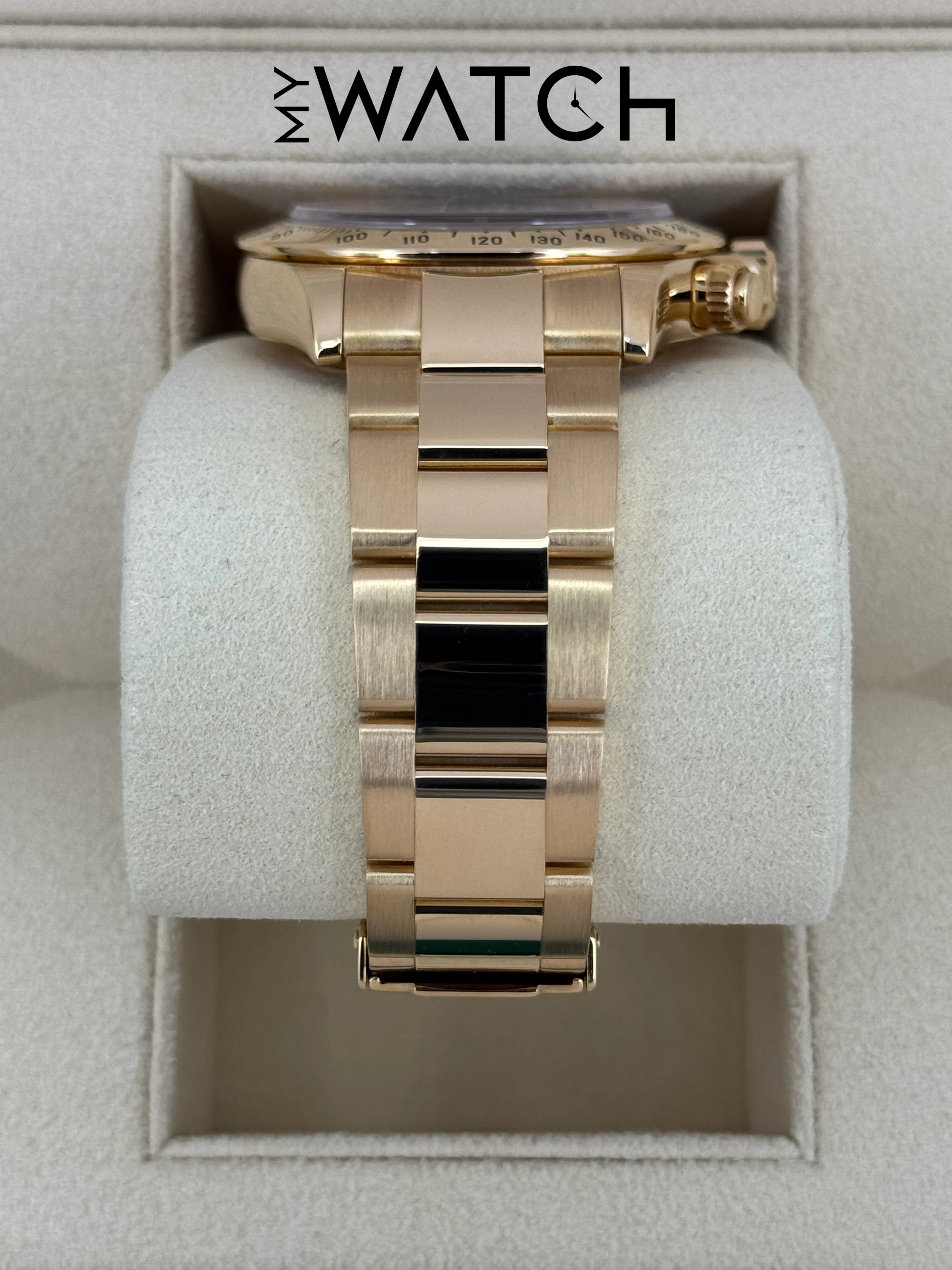 2000 Rolex Daytona "Paul Newman" 40mm 116528 Yellow Gold Black Dial - Image 3
