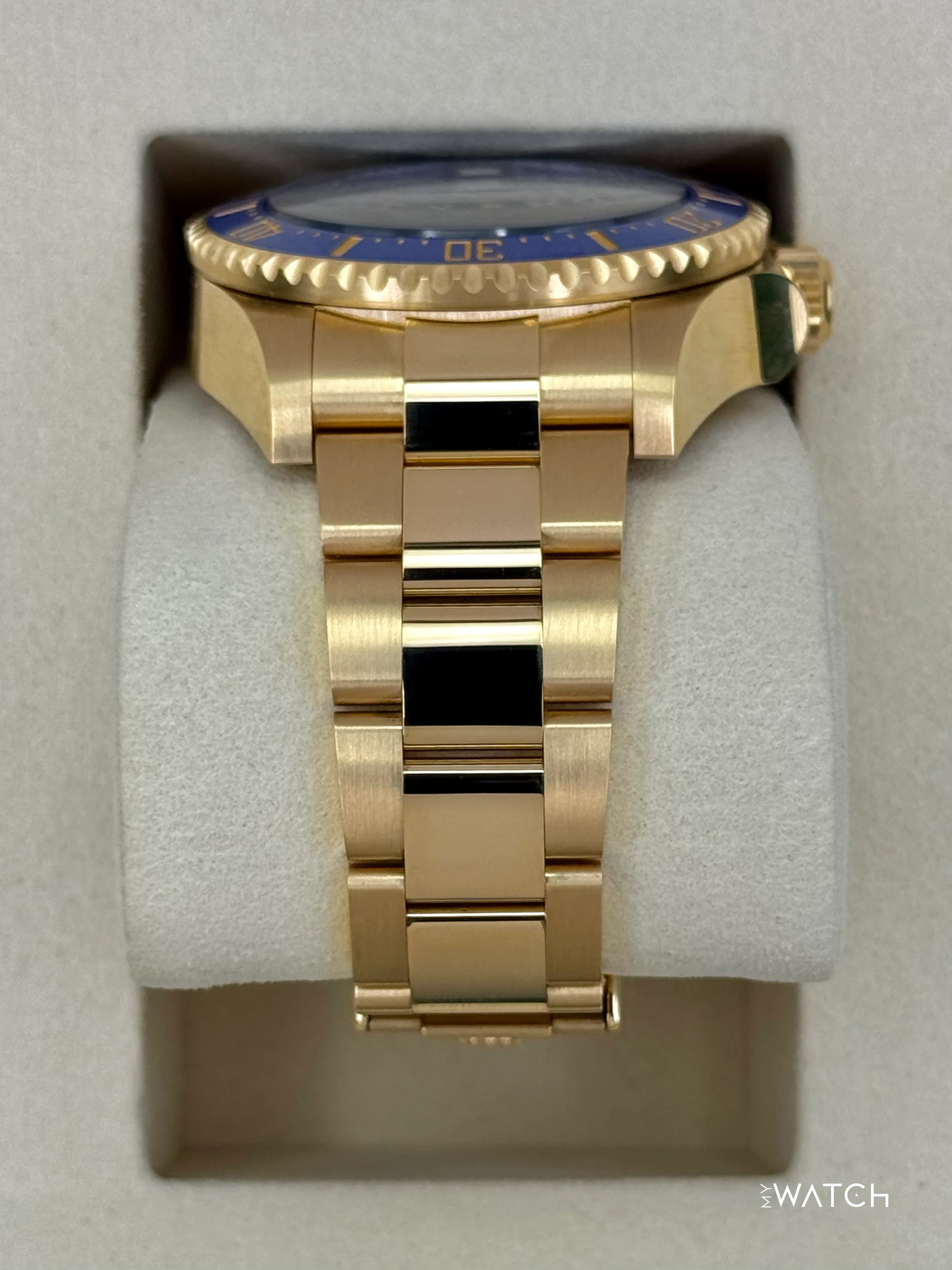 NEW 2025 Rolex Deepsea 44mm 136668LB Yellow Gold Blue Dial - Image 3