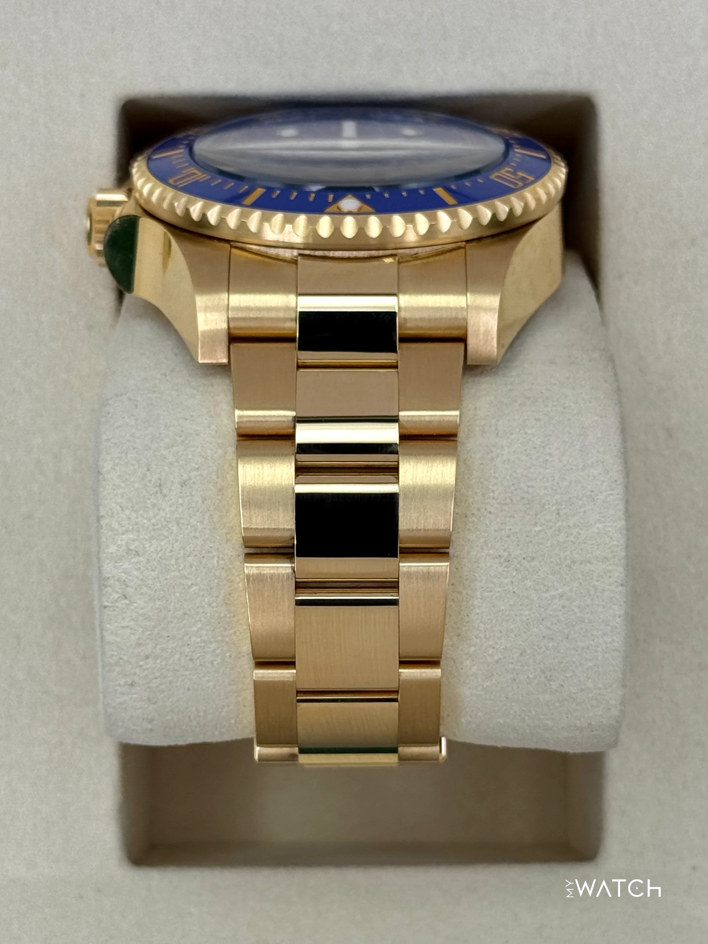 NEW 2025 Rolex Deepsea 44mm 136668LB Yellow Gold Blue Dial - Image 4