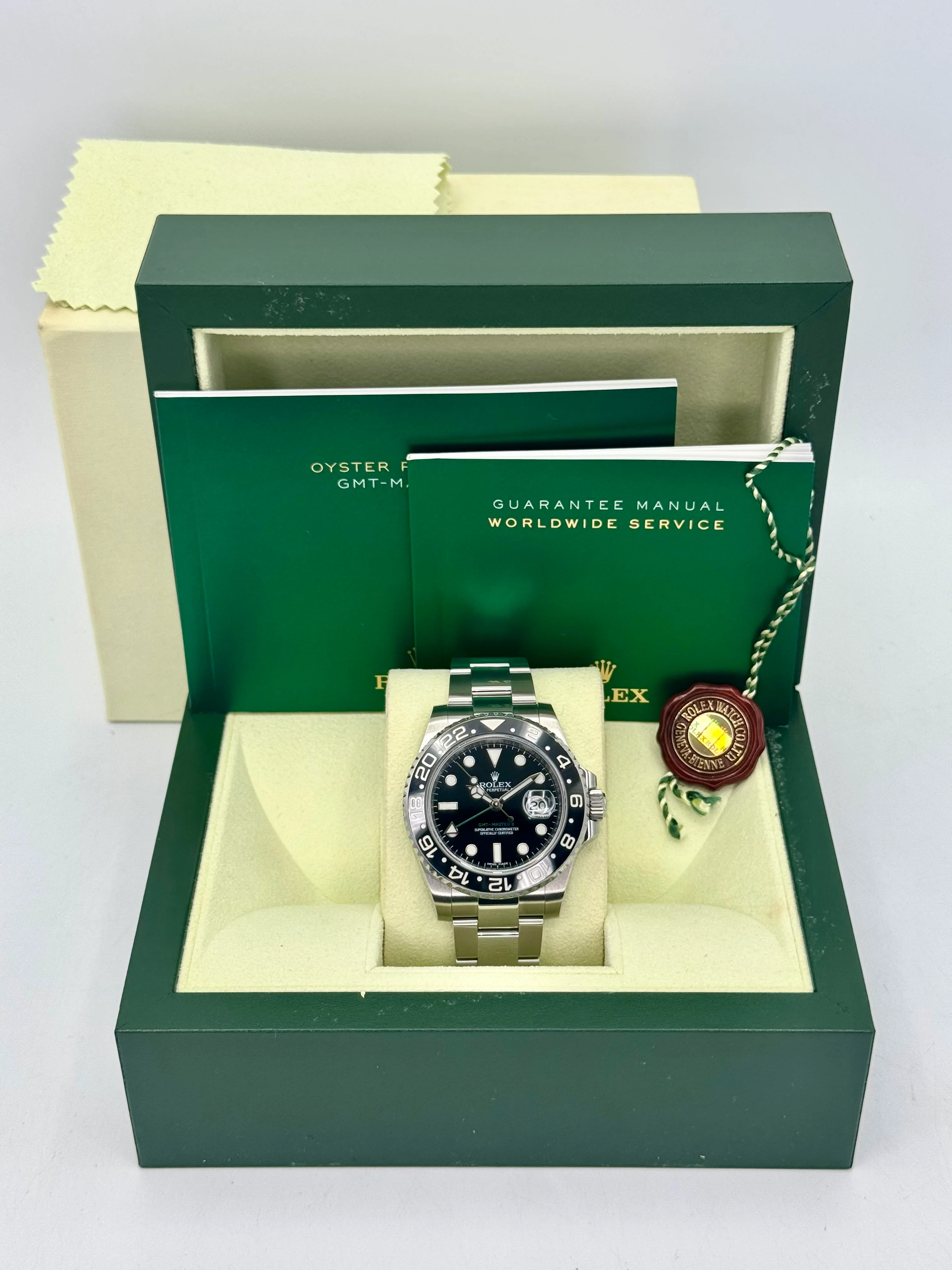 Rolex GMT-Master II 40mm 116710LN Stainless Steel Black Dial - Image 10
