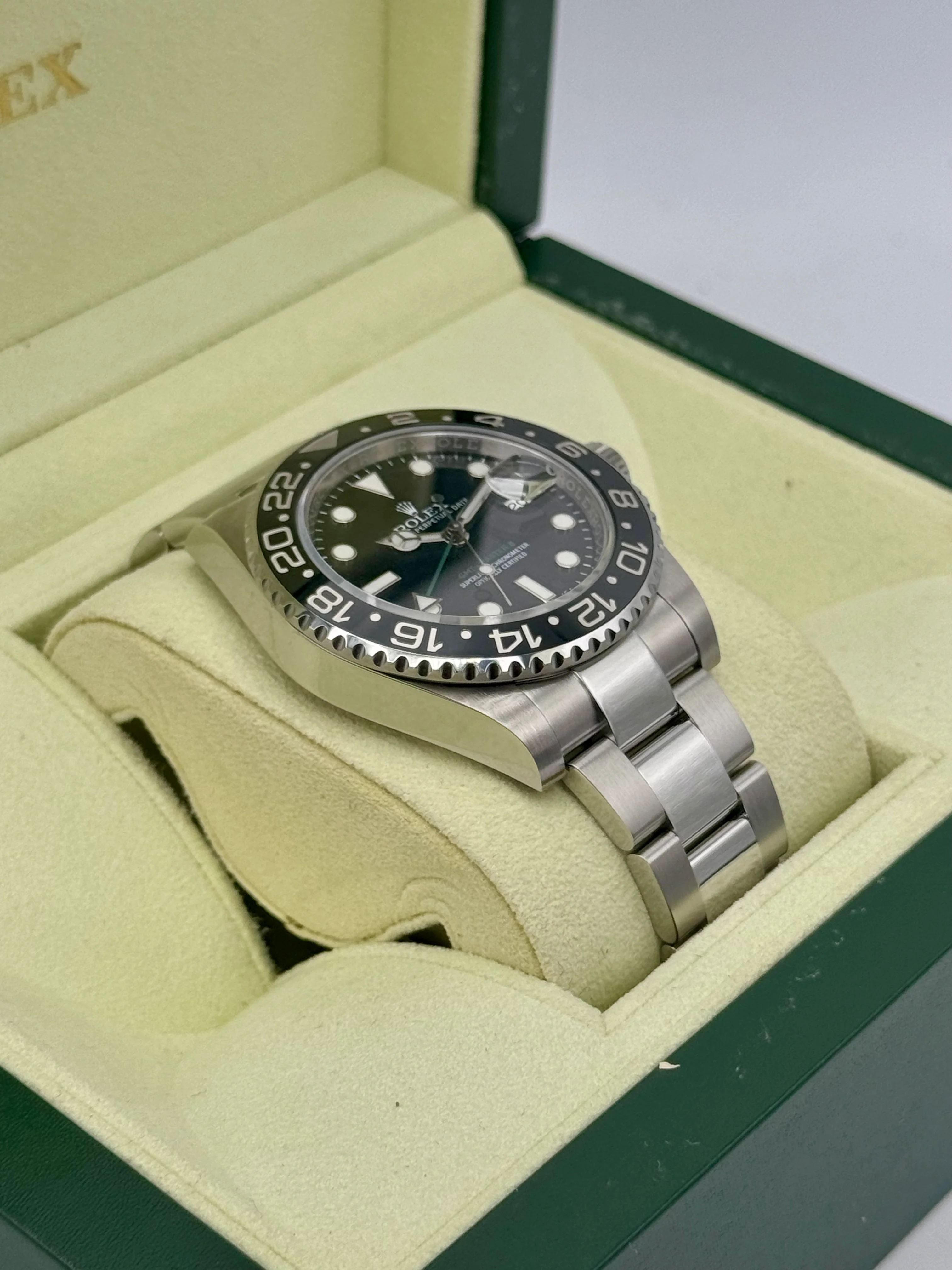 Rolex GMT-Master II 40mm 116710LN Stainless Steel Black Dial - Image 6