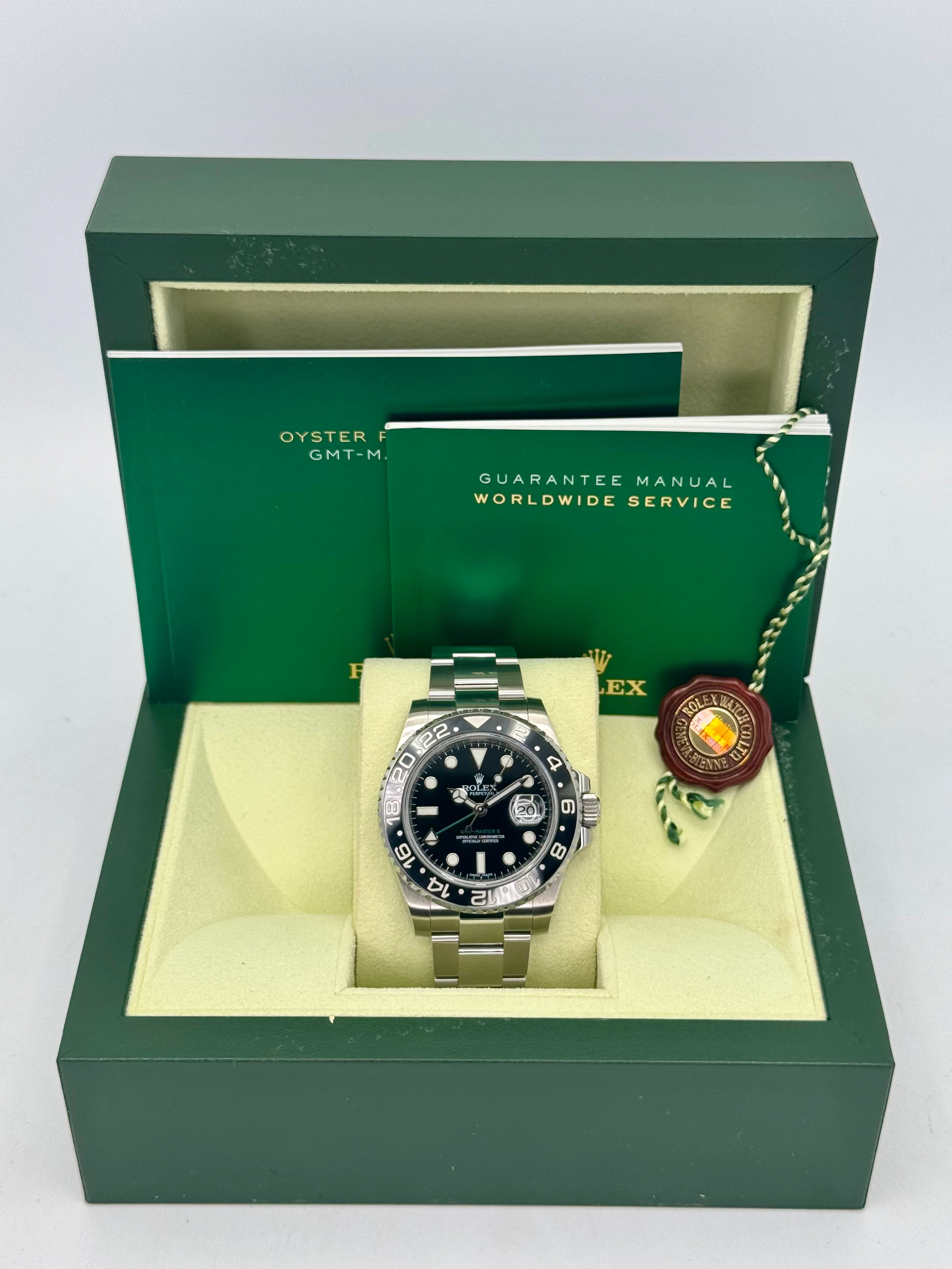 Rolex GMT-Master II 40mm 116710LN Stainless Steel Black Dial - Image 9