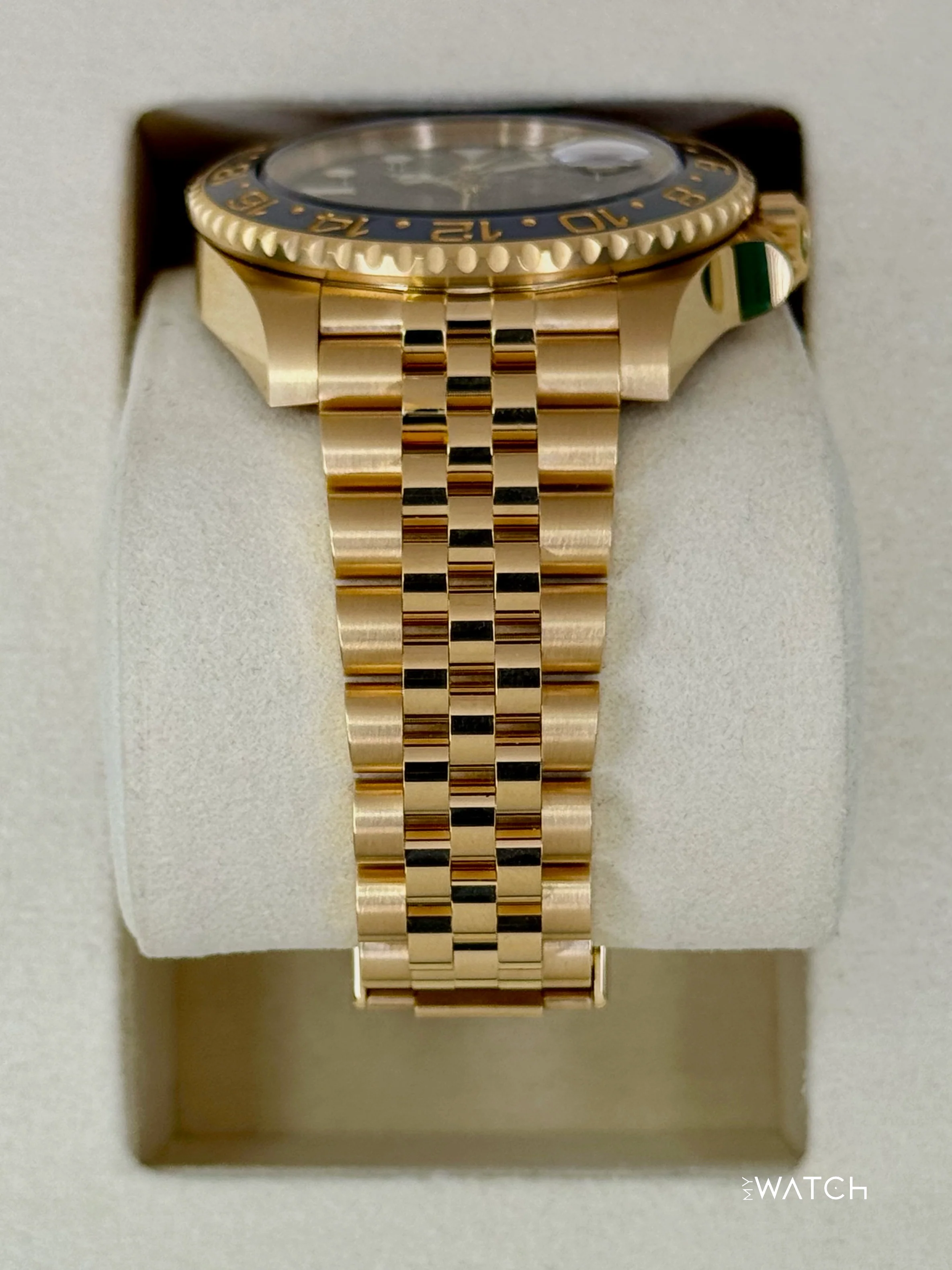 NEW 2025 Rolex GMT-Master II 40mm 126718GRNR Jubilee Black Dial (STICKERED) - Image 3