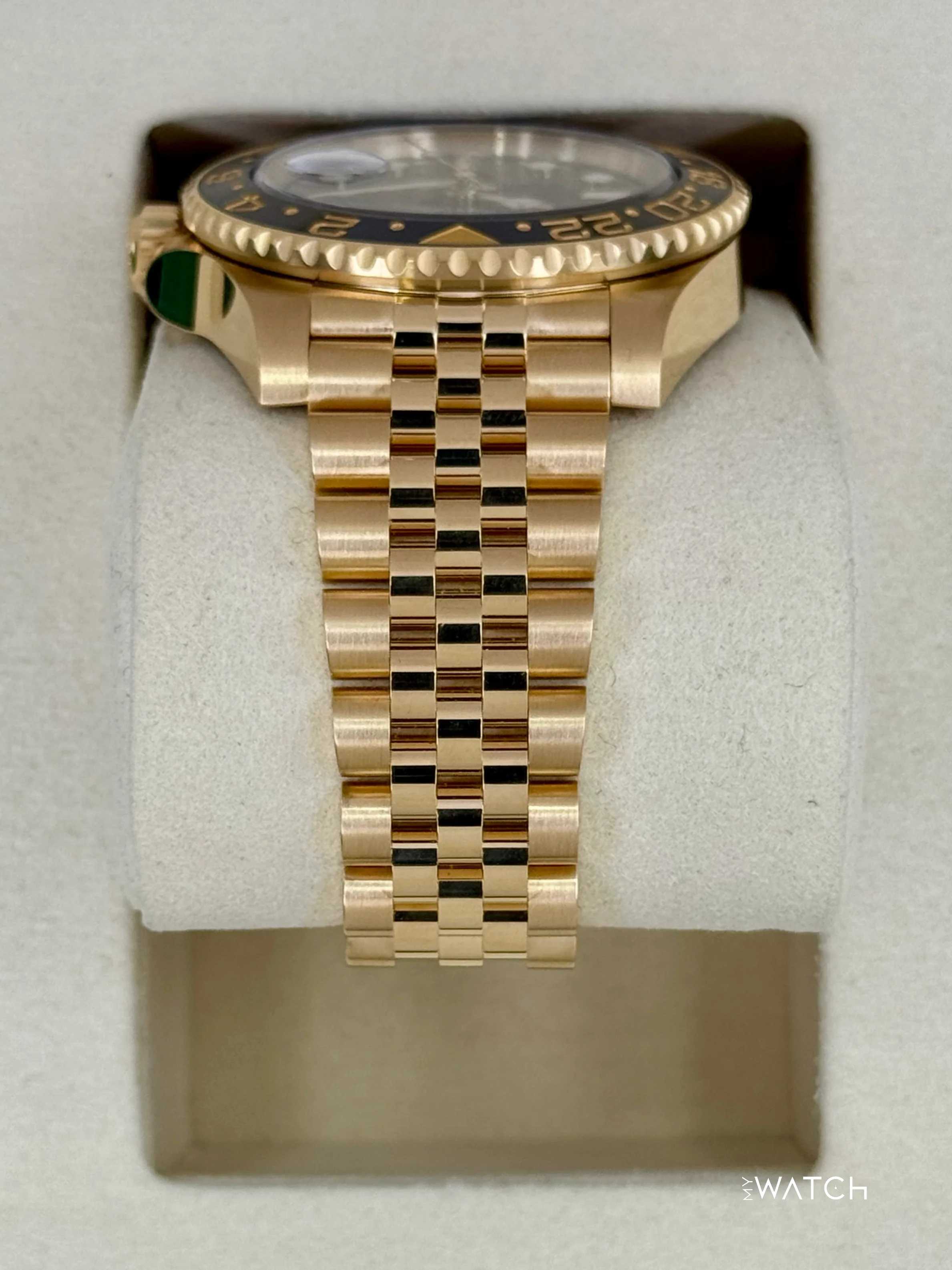 NEW 2025 Rolex GMT-Master II 40mm 126718GRNR Jubilee Black Dial (STICKERED) - Image 4