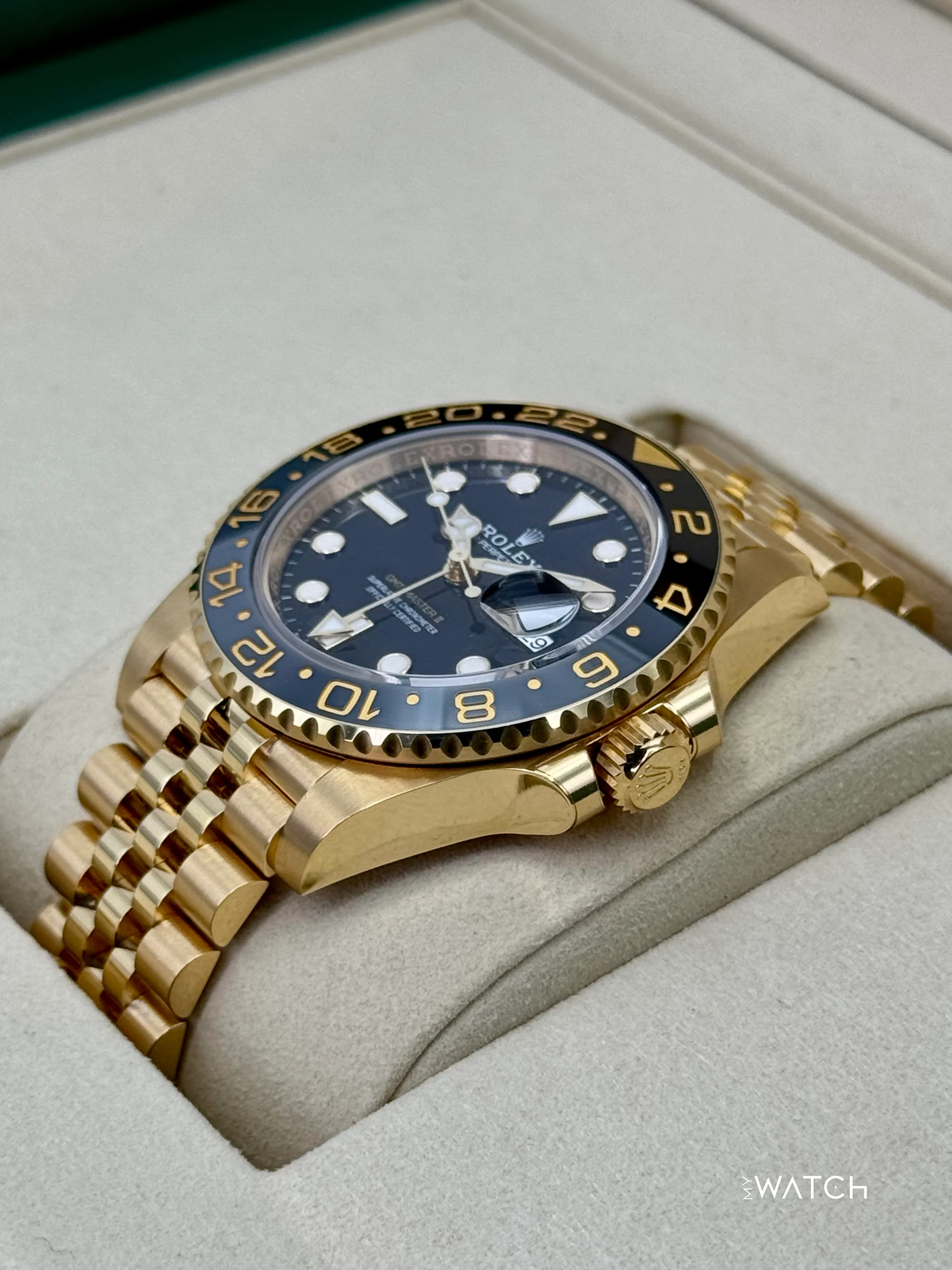 NEW 2025 Rolex GMT-Master II 40mm 126718GRNR Jubilee Black Dial (STICKERED) - Image 5