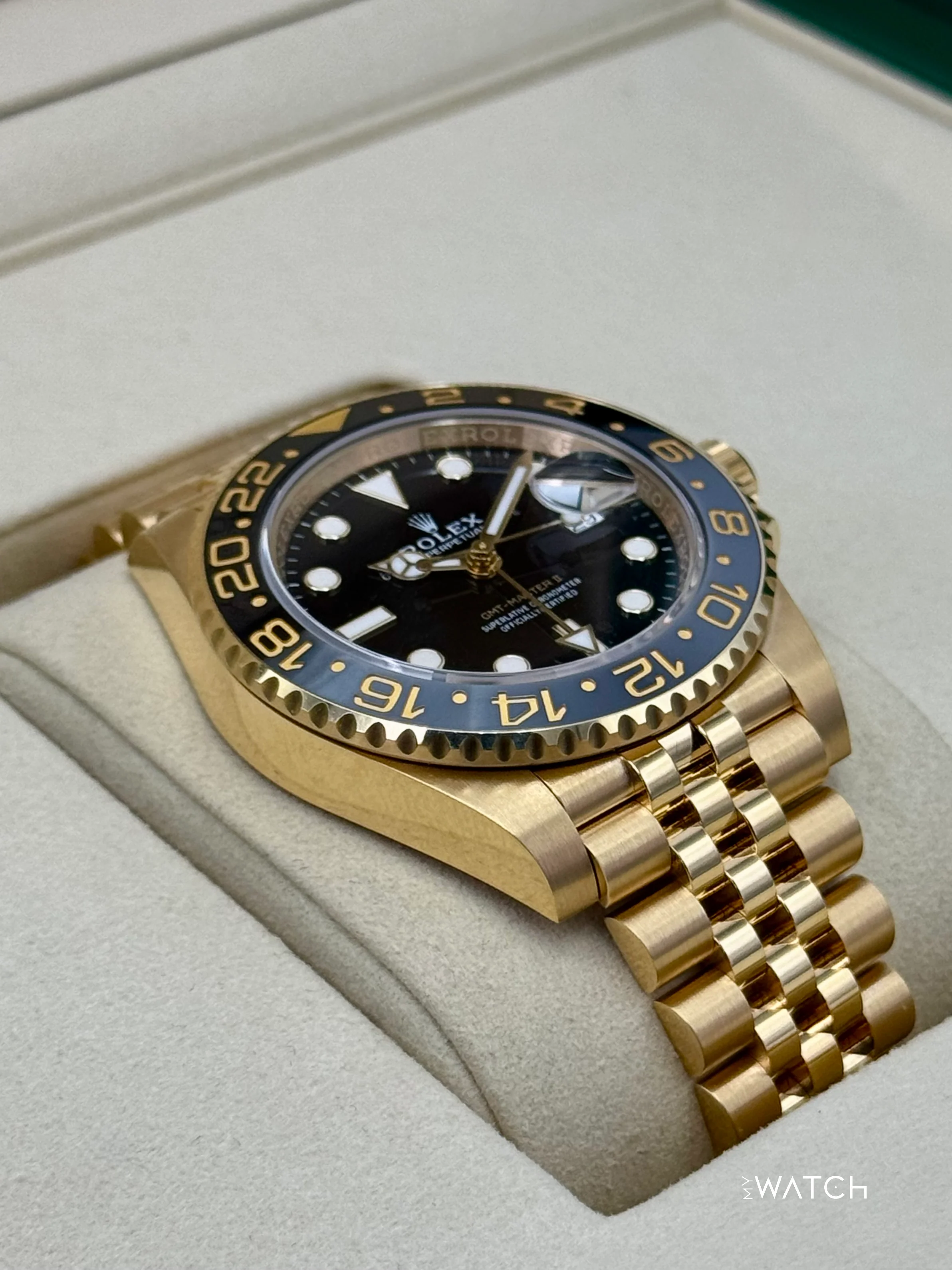 NEW 2025 Rolex GMT-Master II 40mm 126718GRNR Jubilee Black Dial (STICKERED) - Image 6