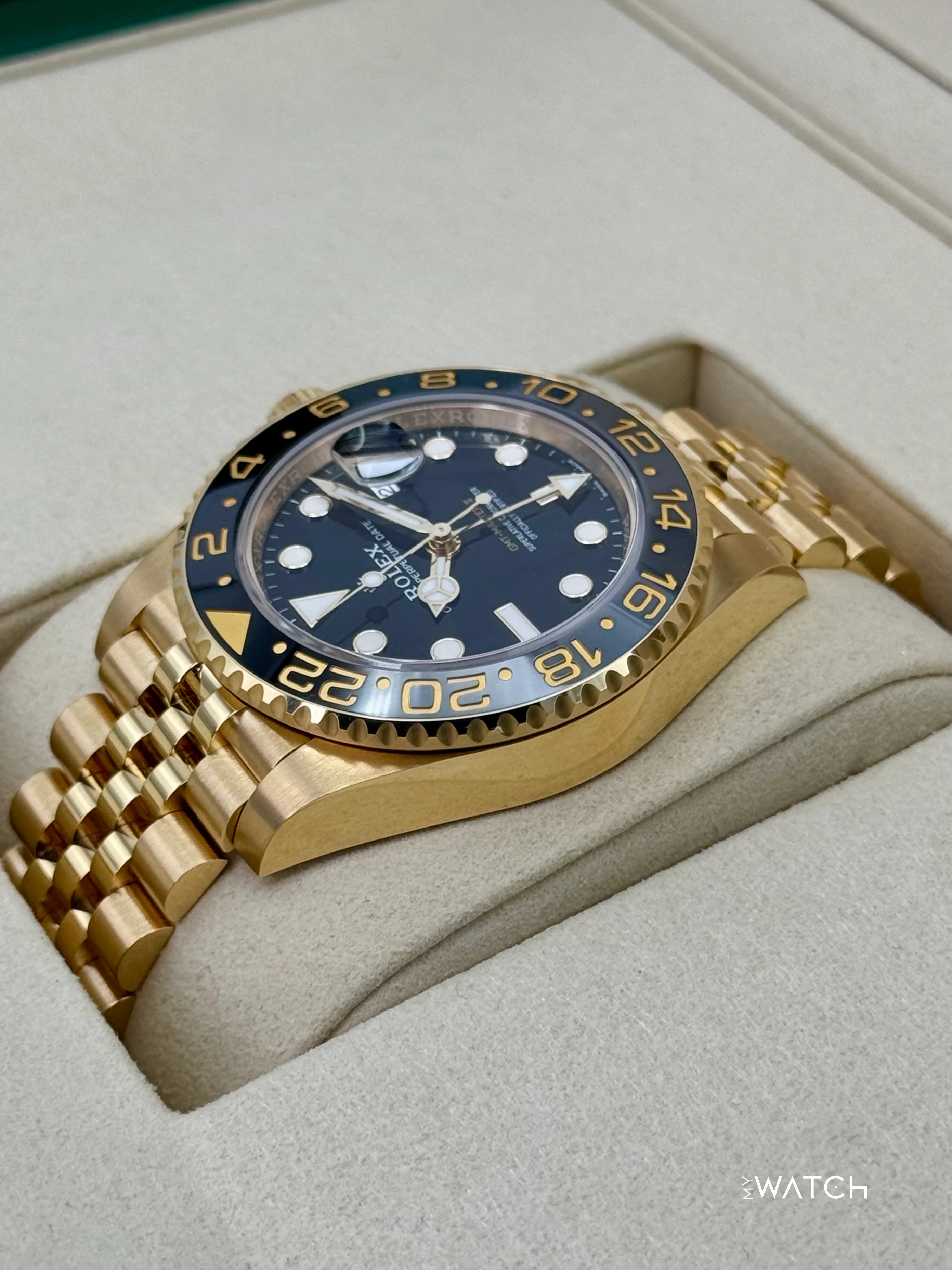 NEW 2025 Rolex GMT-Master II 40mm 126718GRNR Jubilee Black Dial (STICKERED) - Image 7