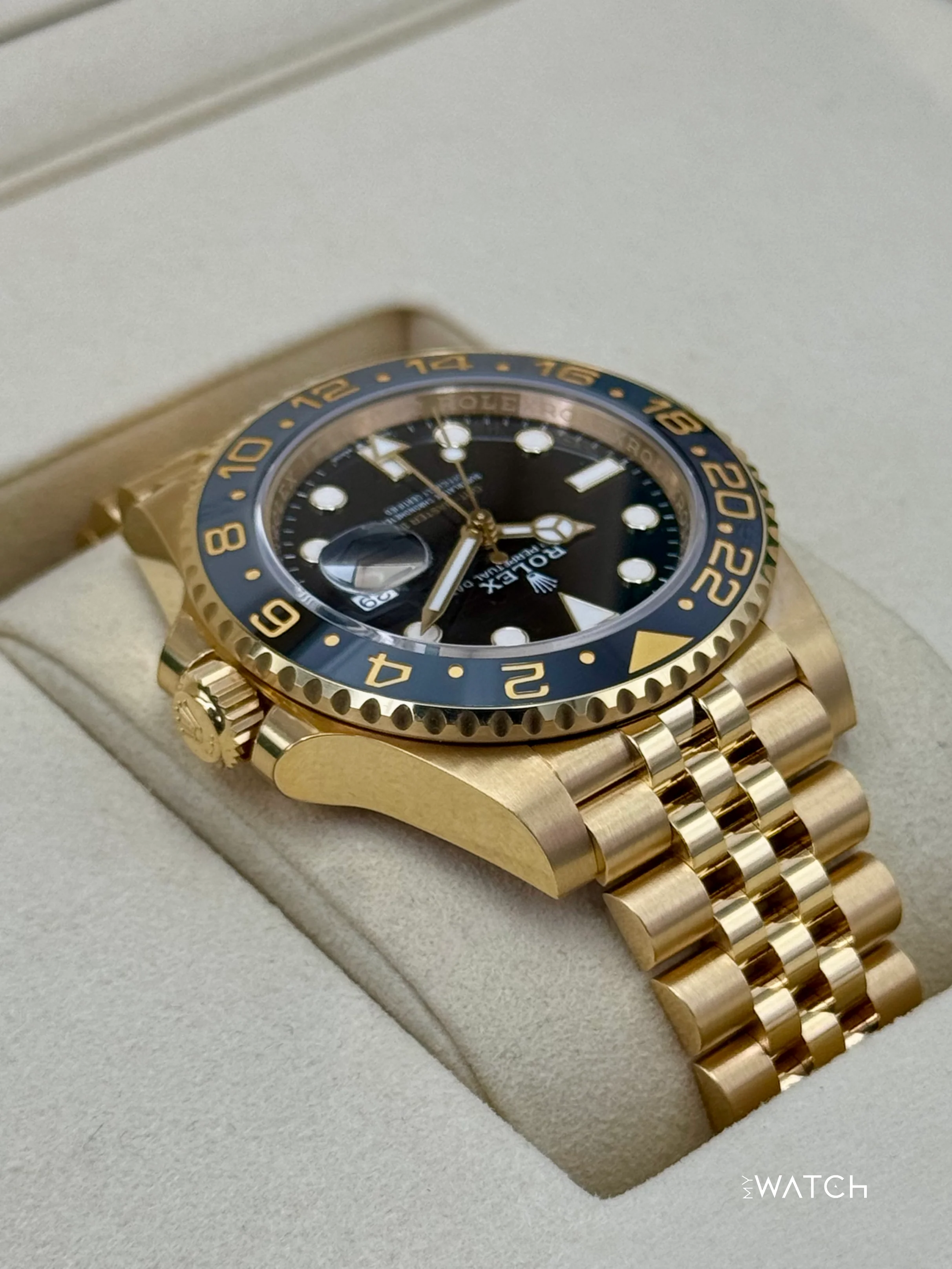 NEW 2025 Rolex GMT-Master II 40mm 126718GRNR Jubilee Black Dial (STICKERED) - Image 8