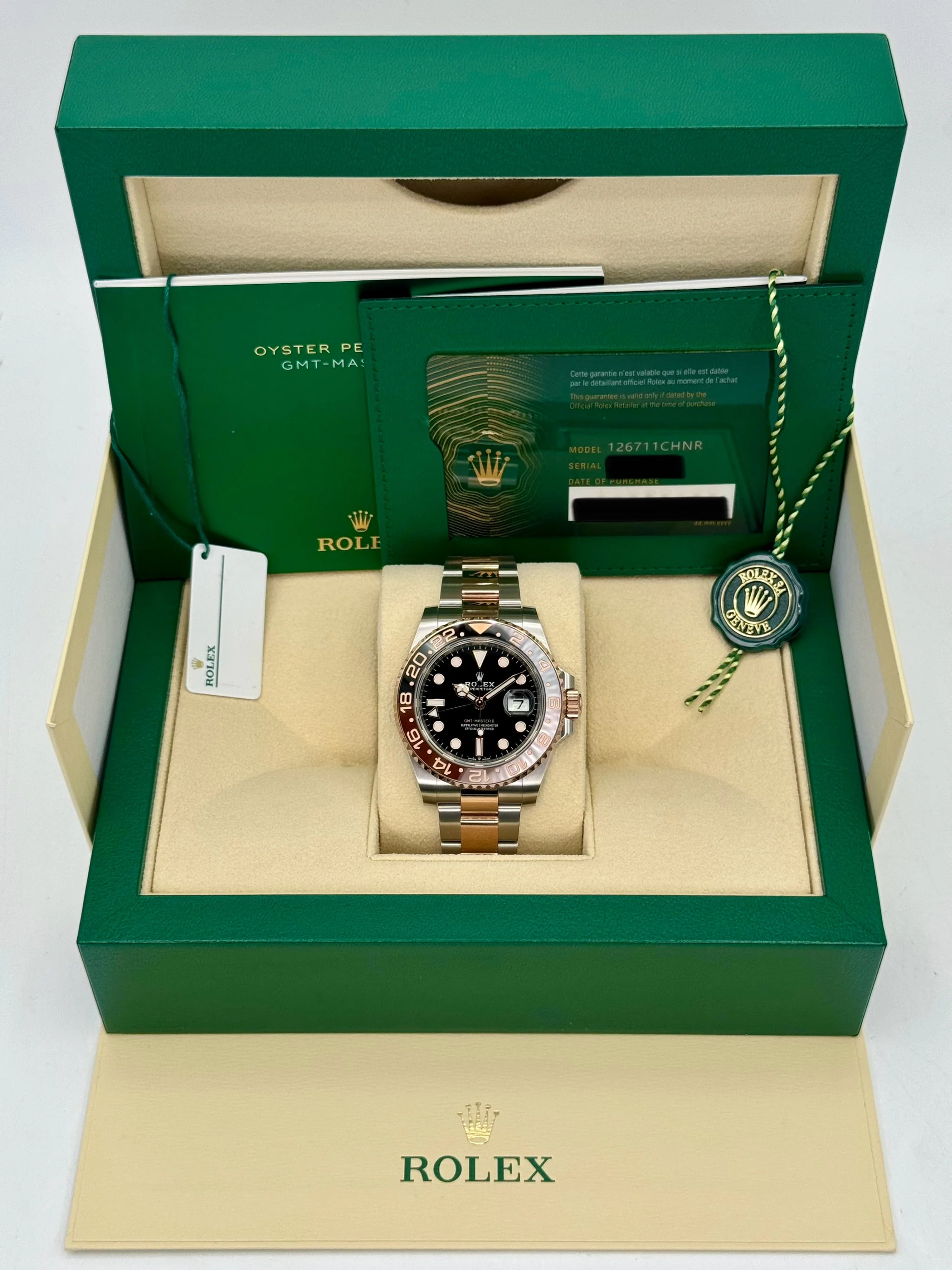 NEW 2024 Rolex GMT-Master II "Rootbeer" 40mm 126711CHNR Two-Tone - Image 11