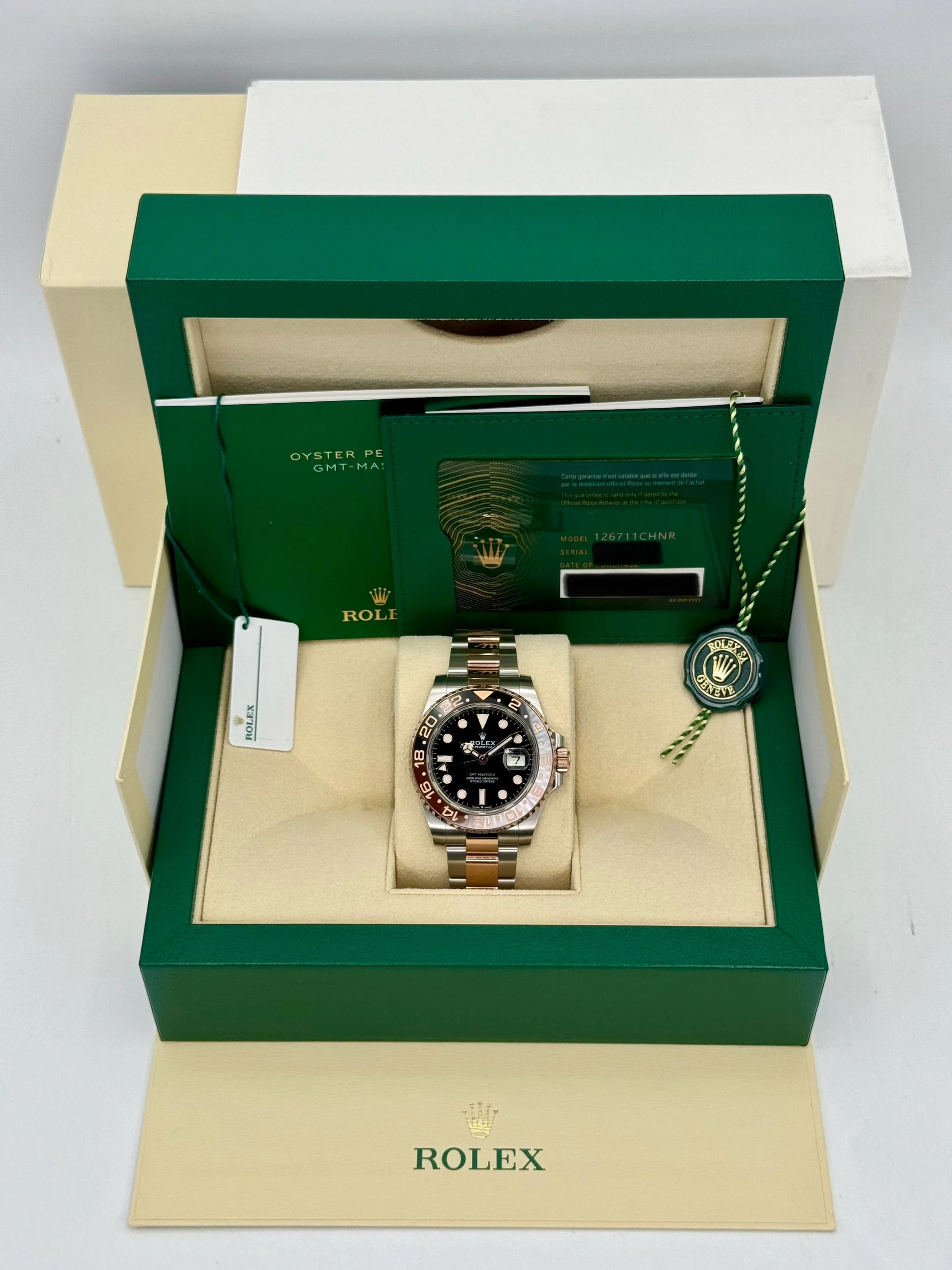 NEW 2024 Rolex GMT-Master II "Rootbeer" 40mm 126711CHNR Two-Tone - Image 12