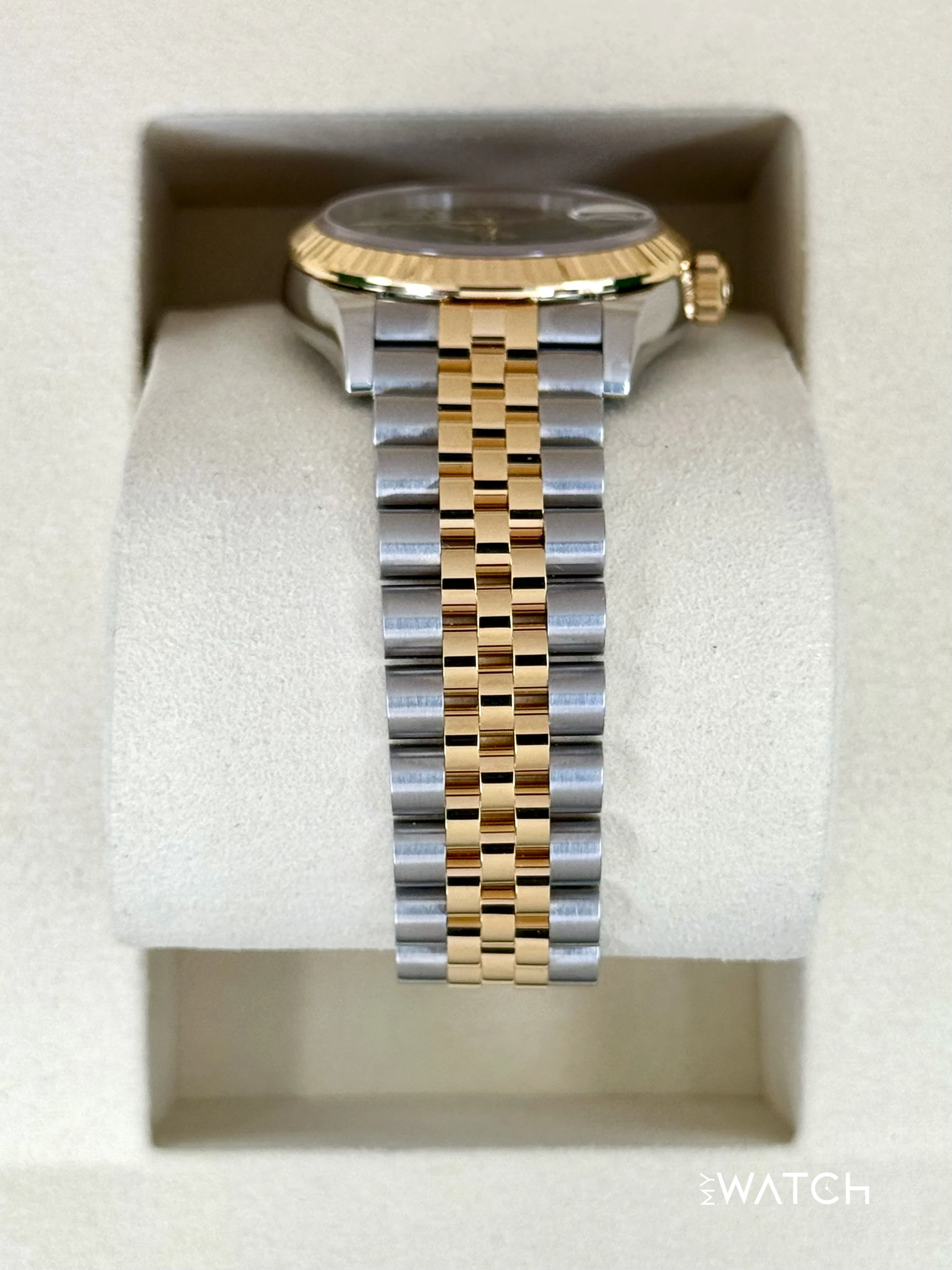 NEW 2025 Rolex Ladies Datejust 31mm 278273 Two-Tone Jubilee Green Dial - Image 3
